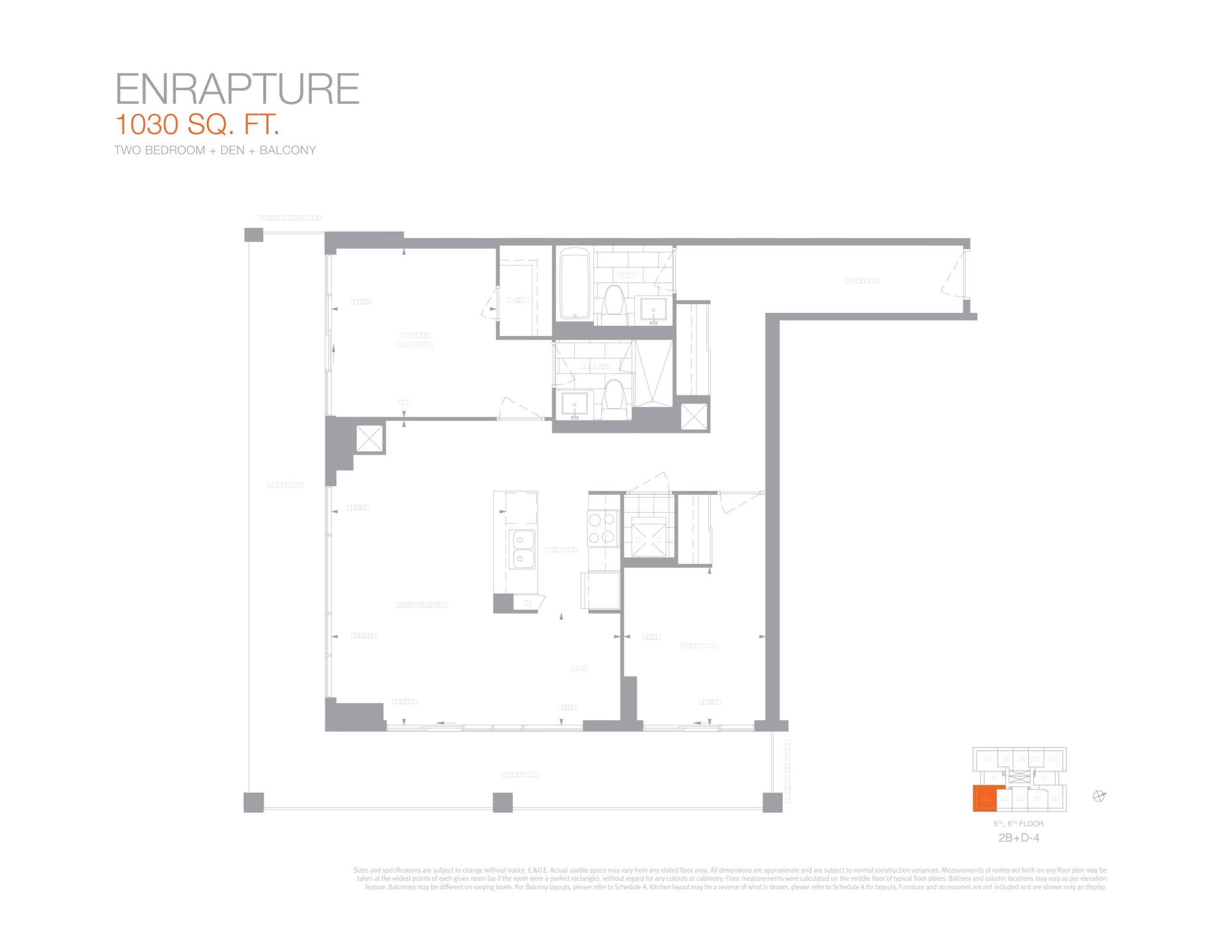 Enrapture floor plan