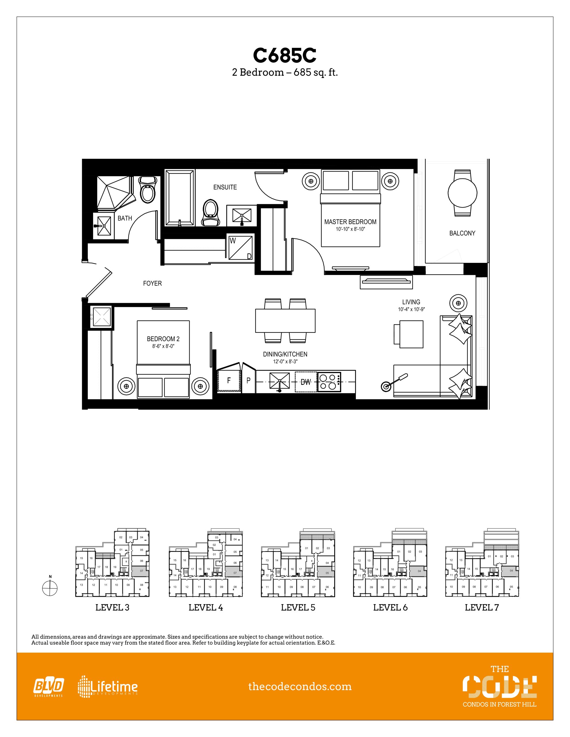 C685C floor plan
