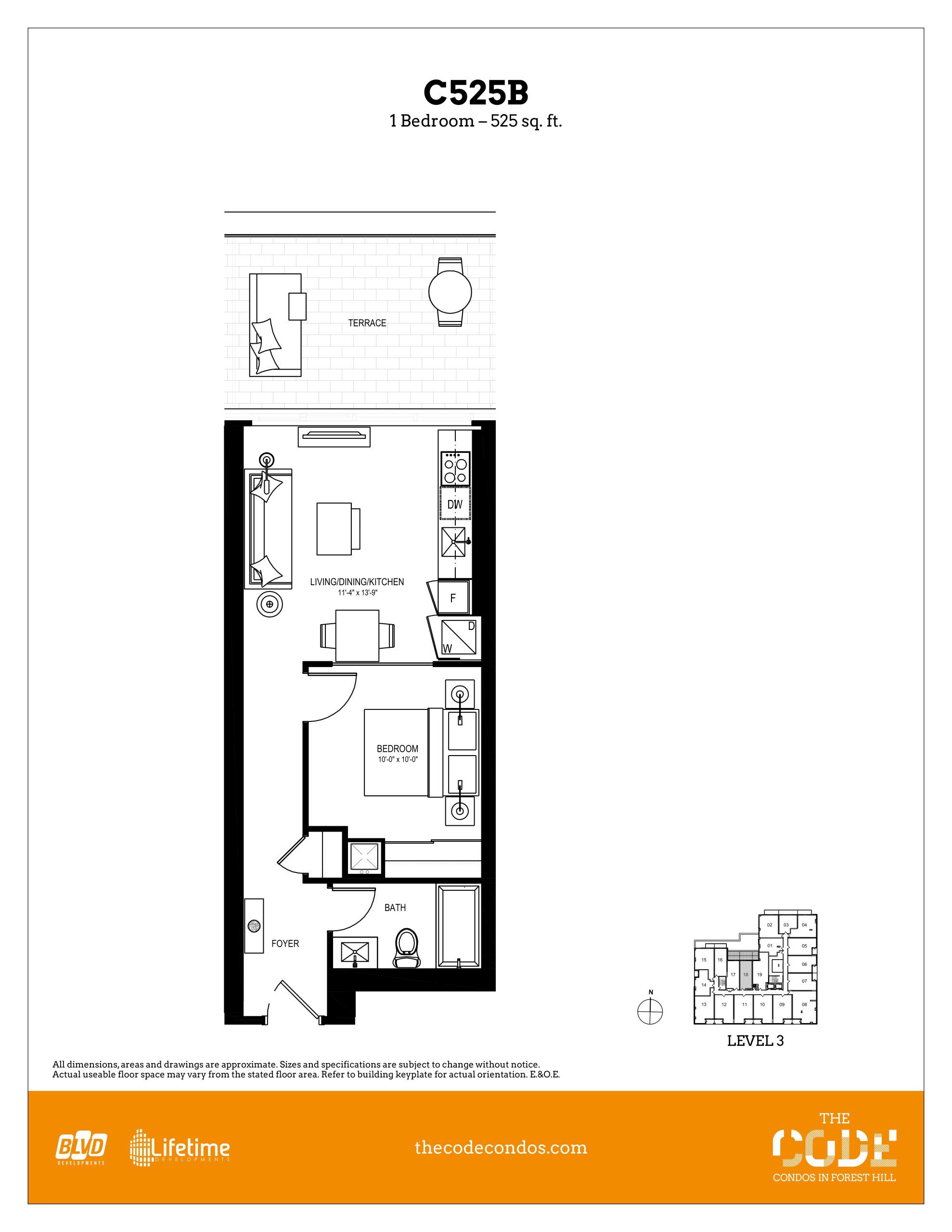 C525B floor plan