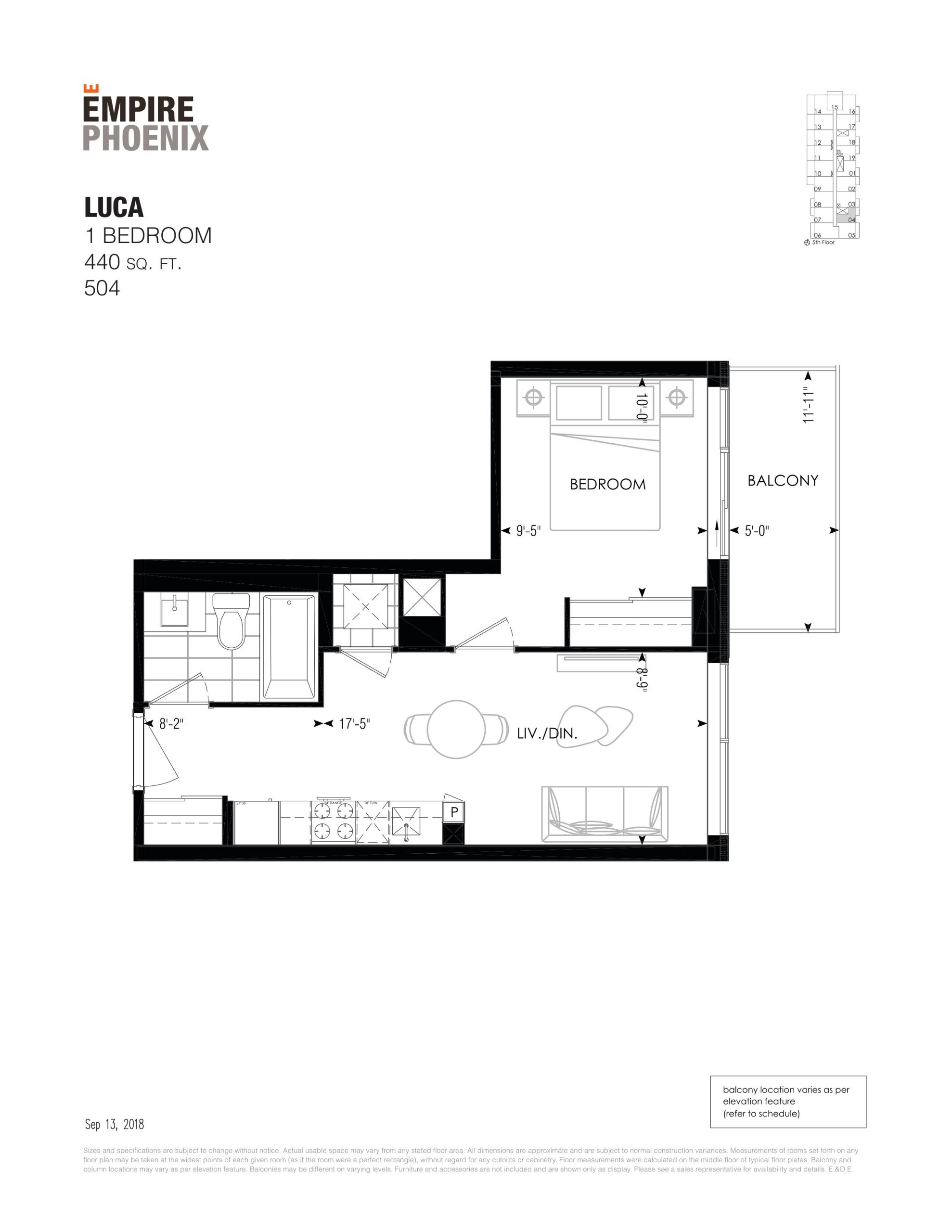 Luca floor plan
