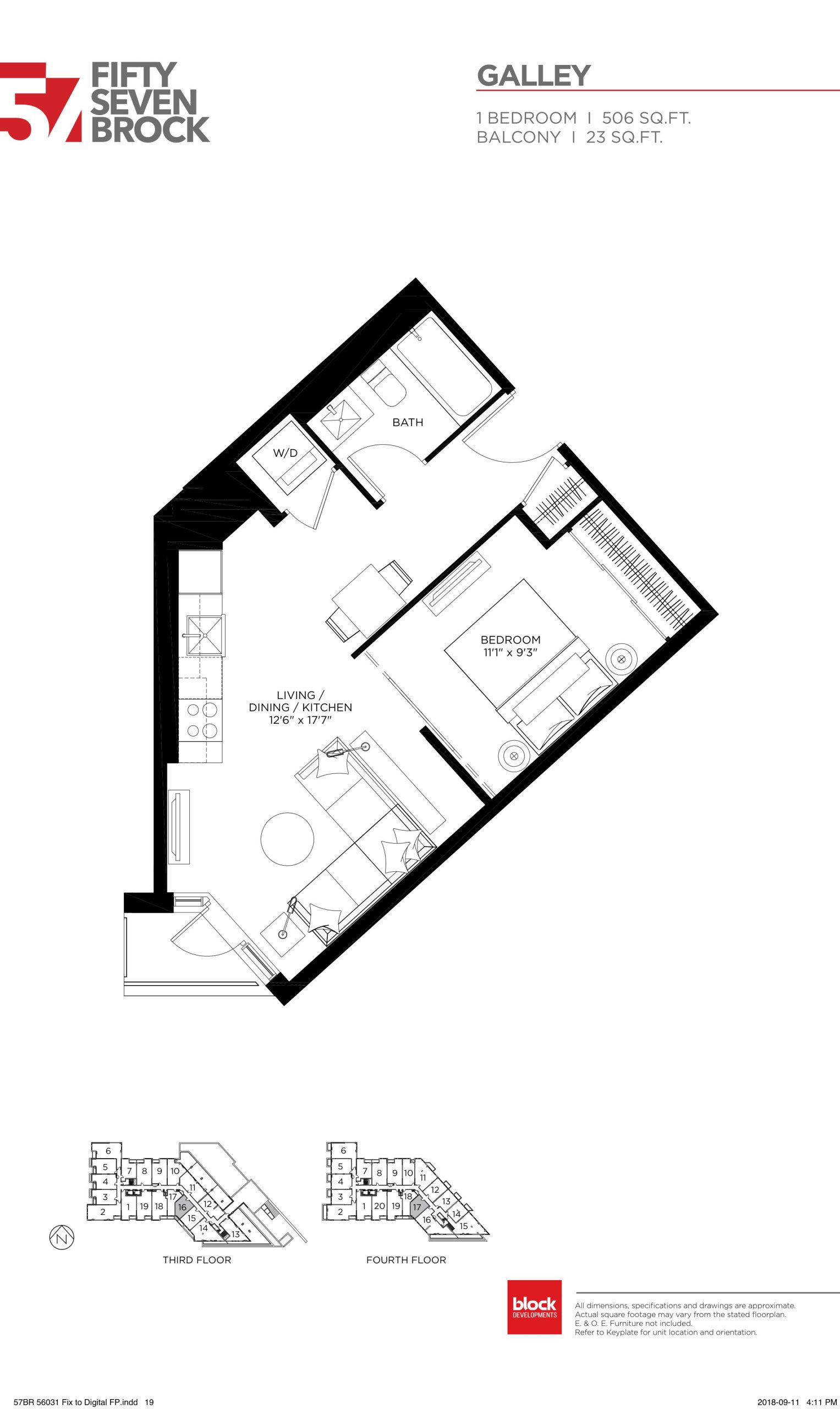 Galley floor plan