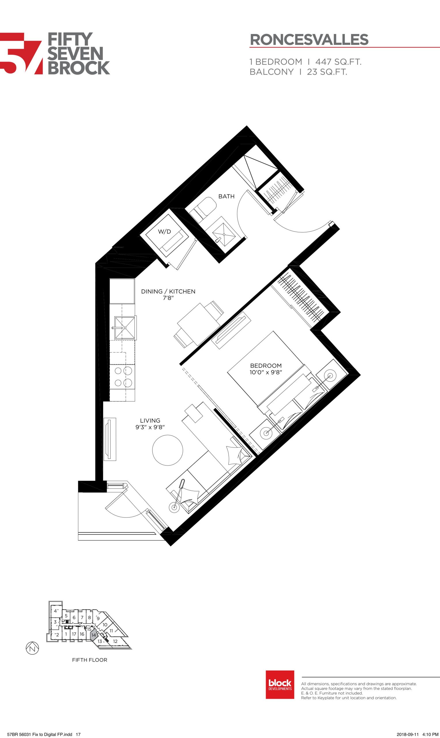 Roncesvalles floor plan