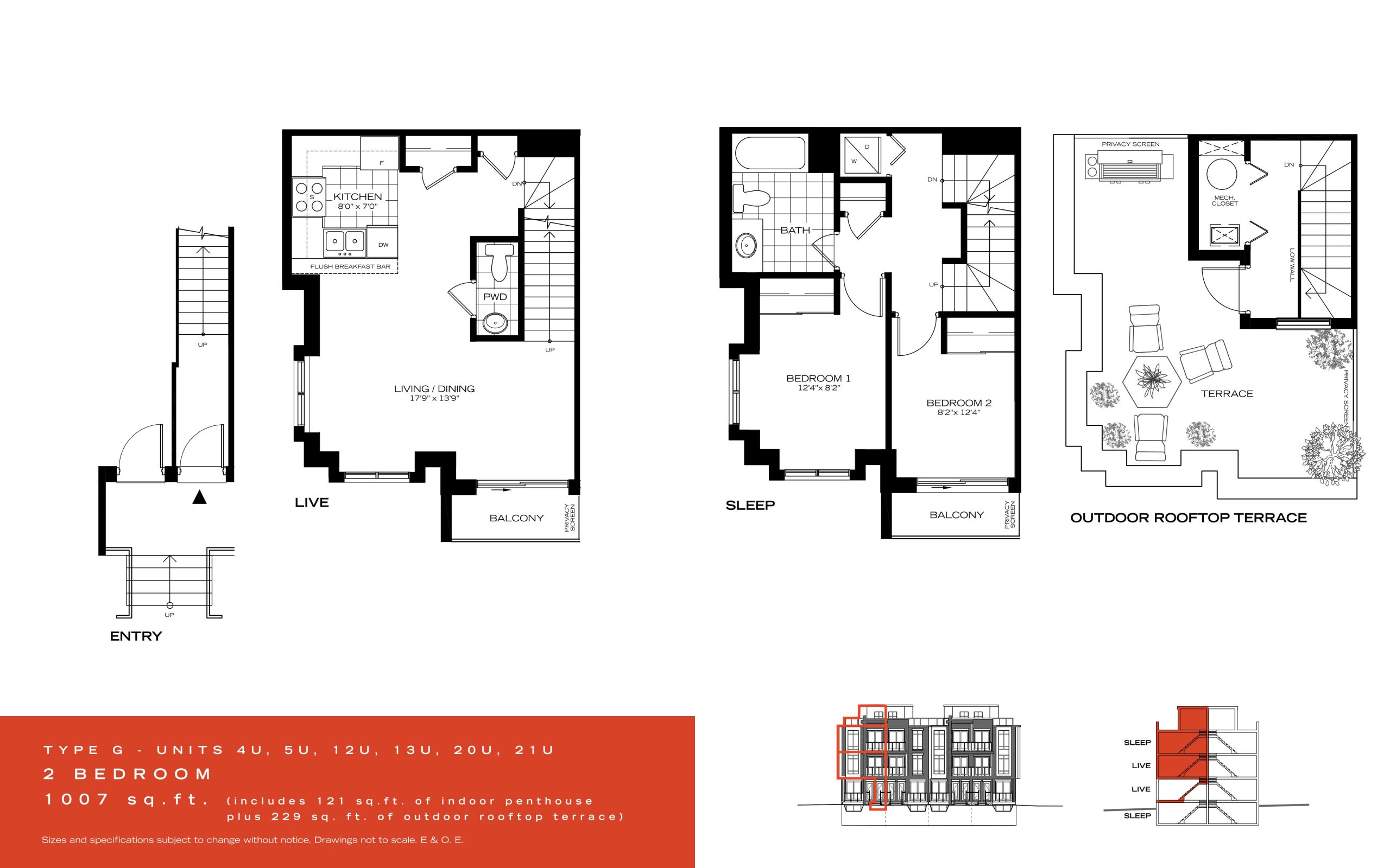 Type G floor plan