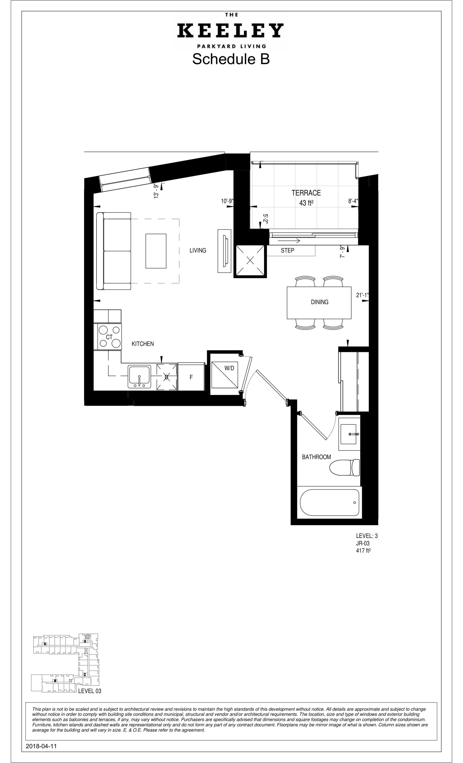 JR-03 floor plan