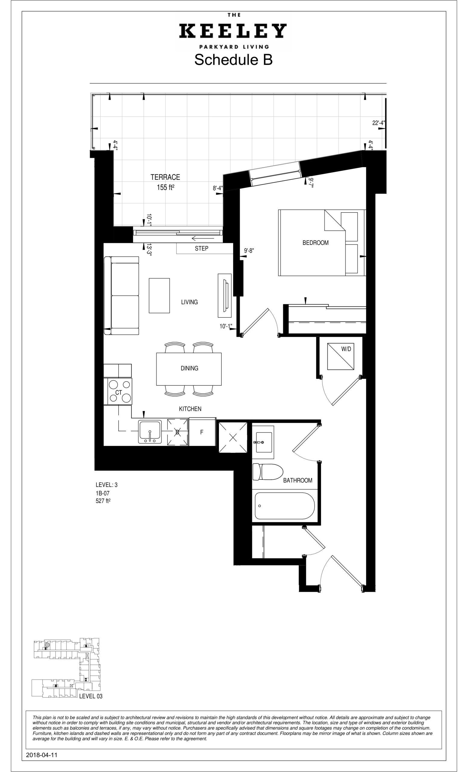 1B-07 floor plan