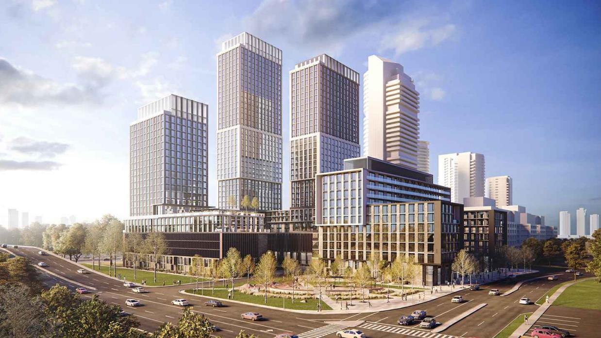 300 The East Mall in Toronto — rendering 5