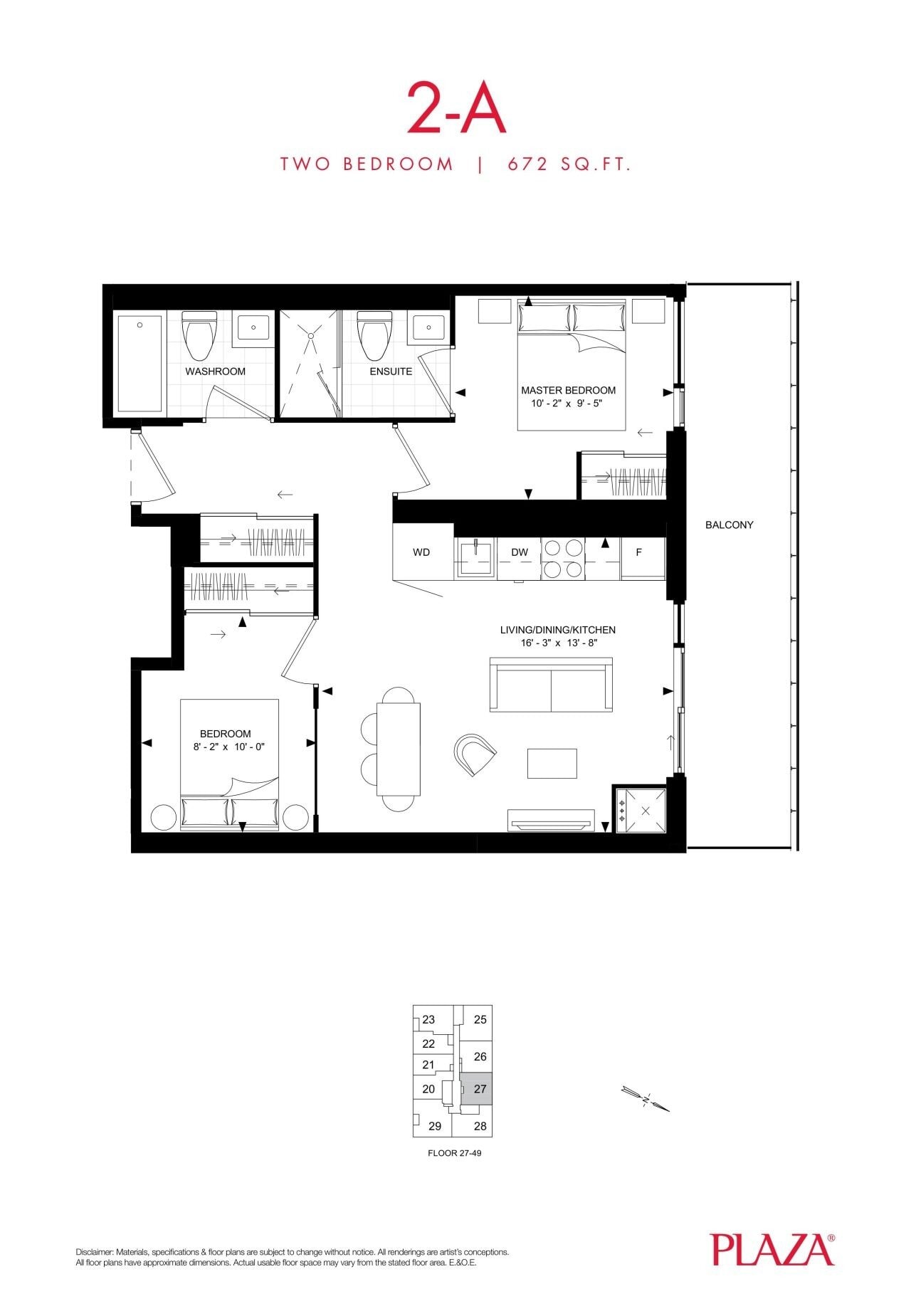 2-A floor plan