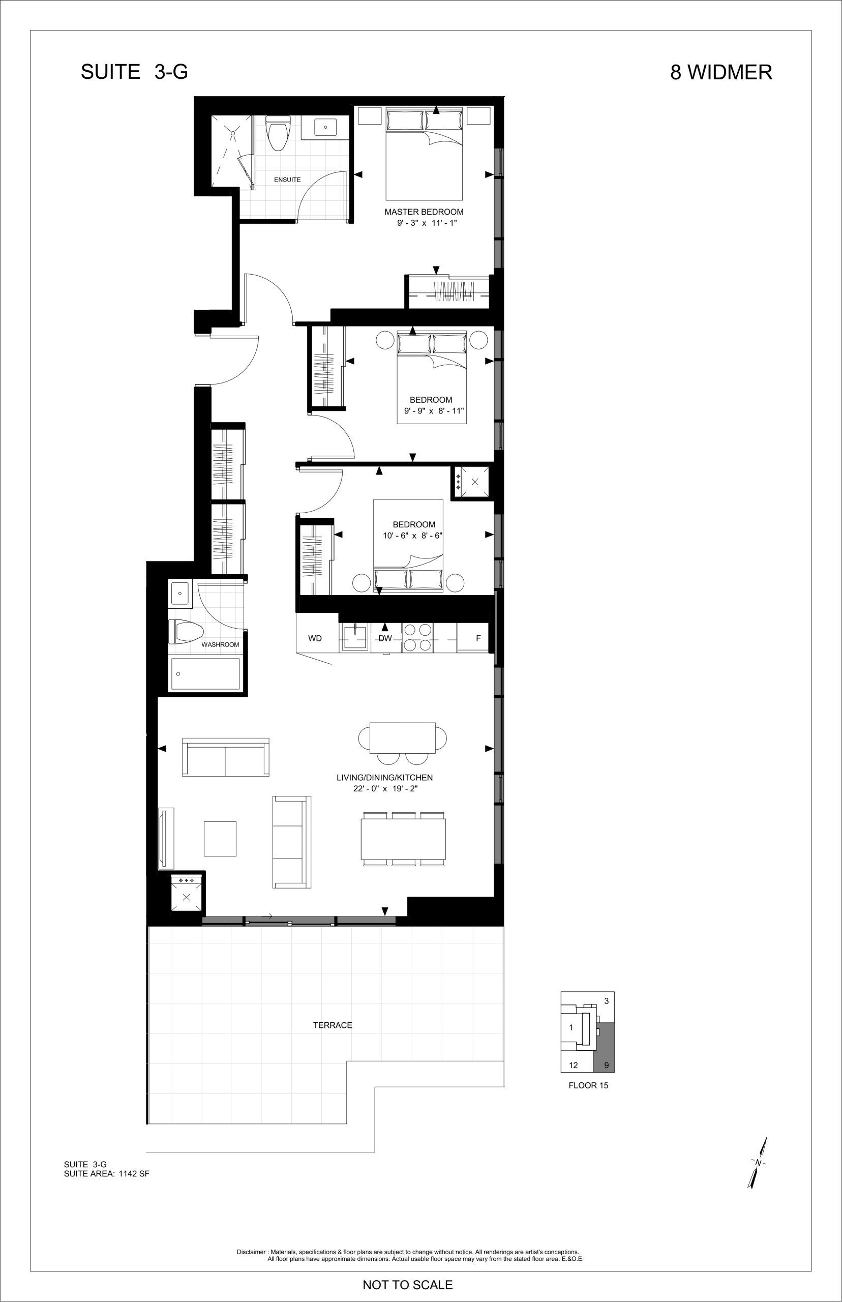 3-G floor plan