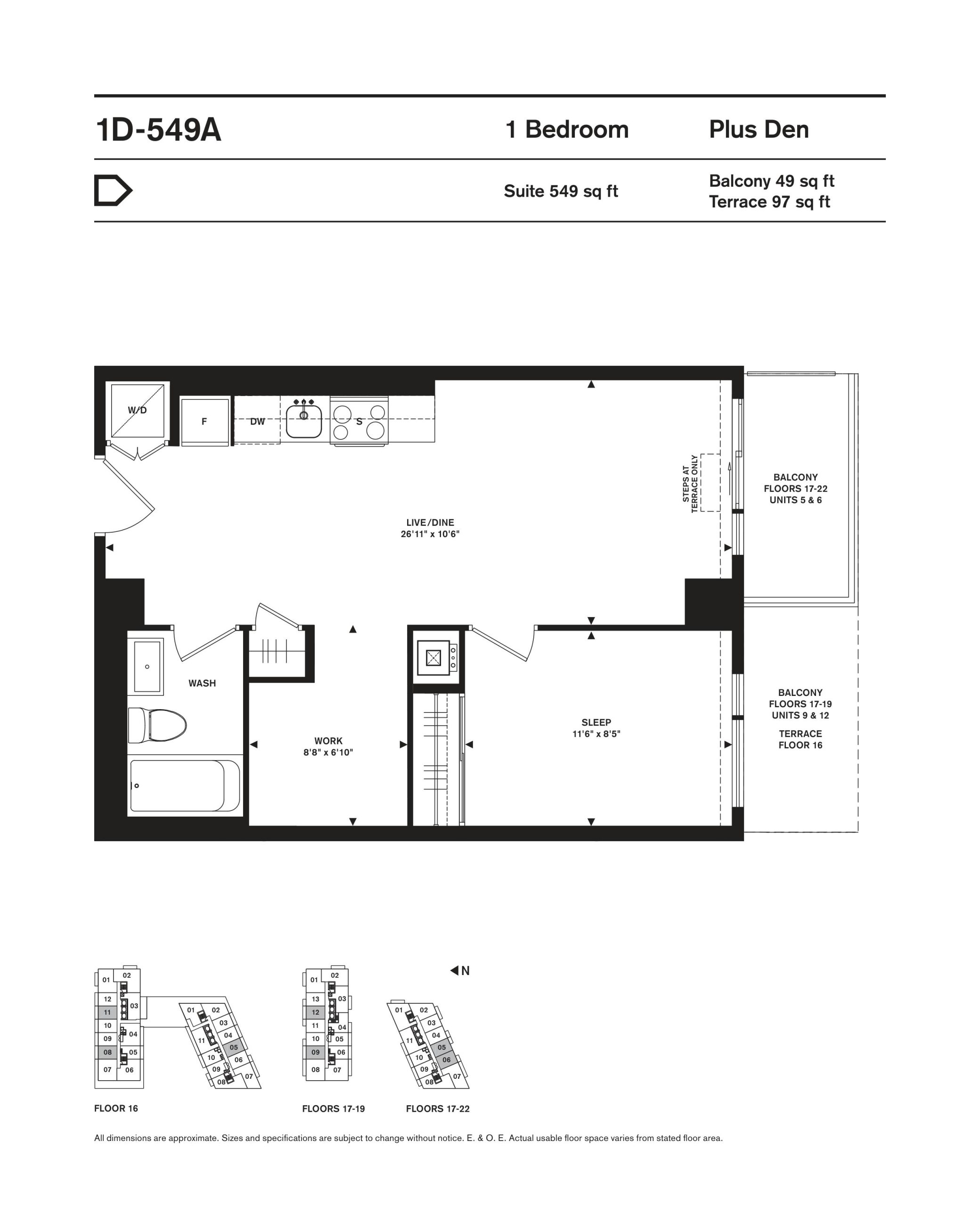 1D-549A floor plan