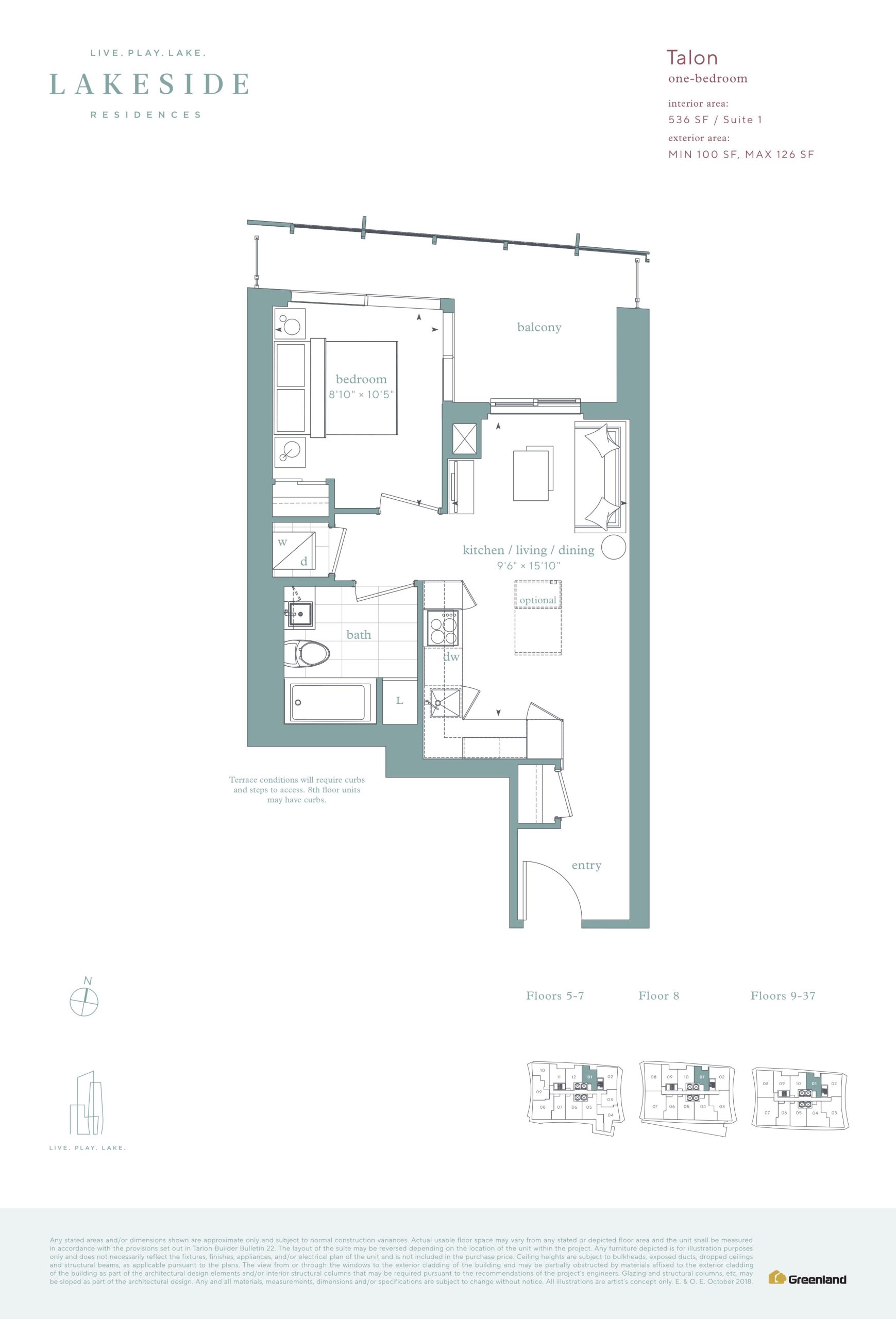 Talon floor plan