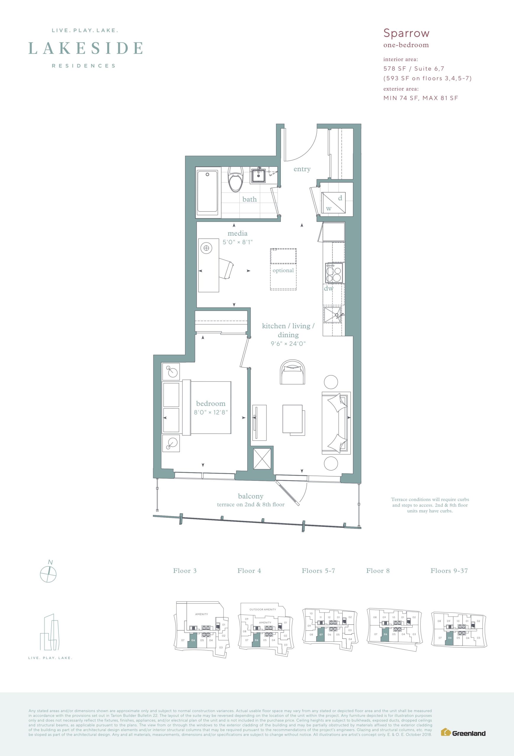 Sparrow floor plan