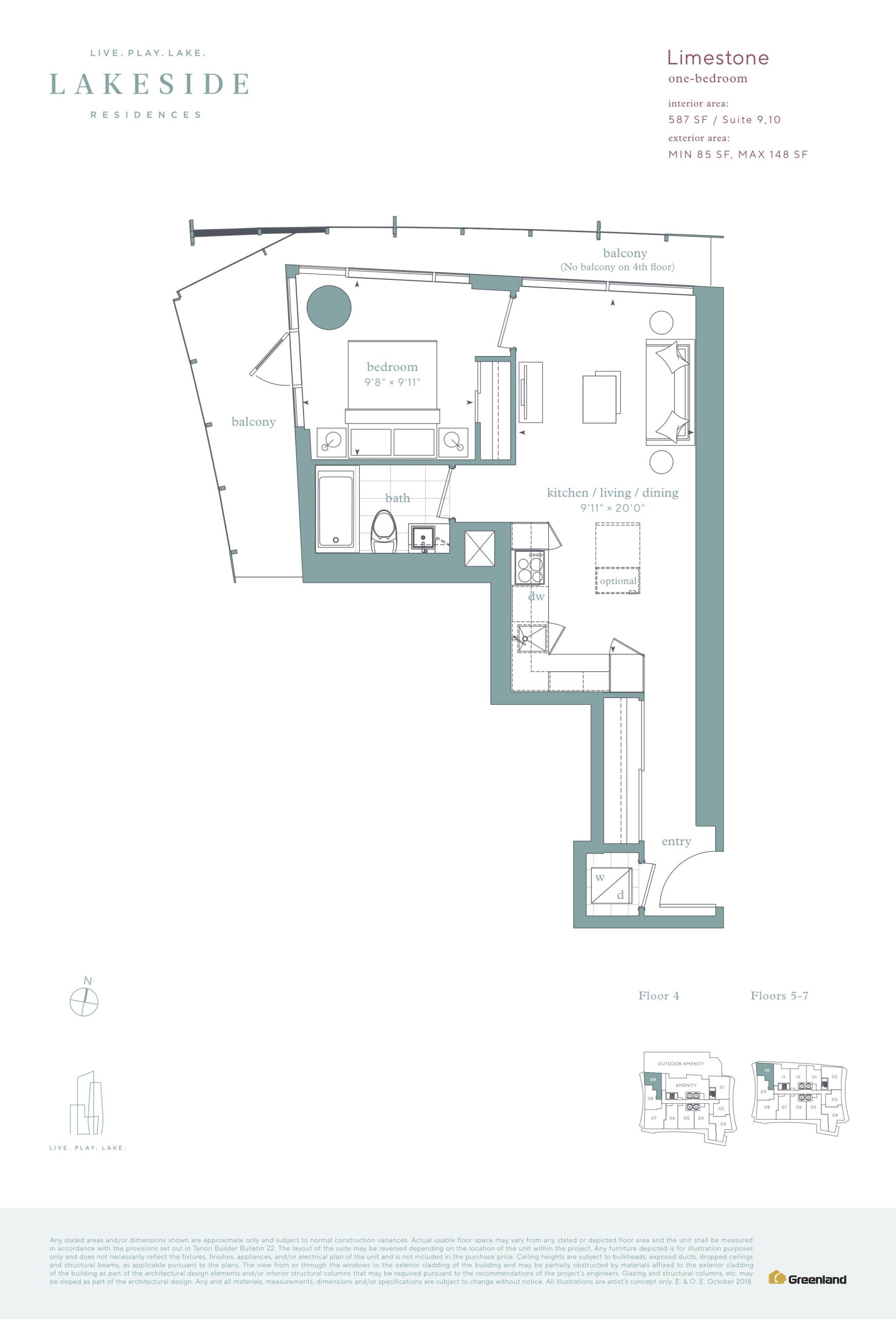 Limestone floor plan