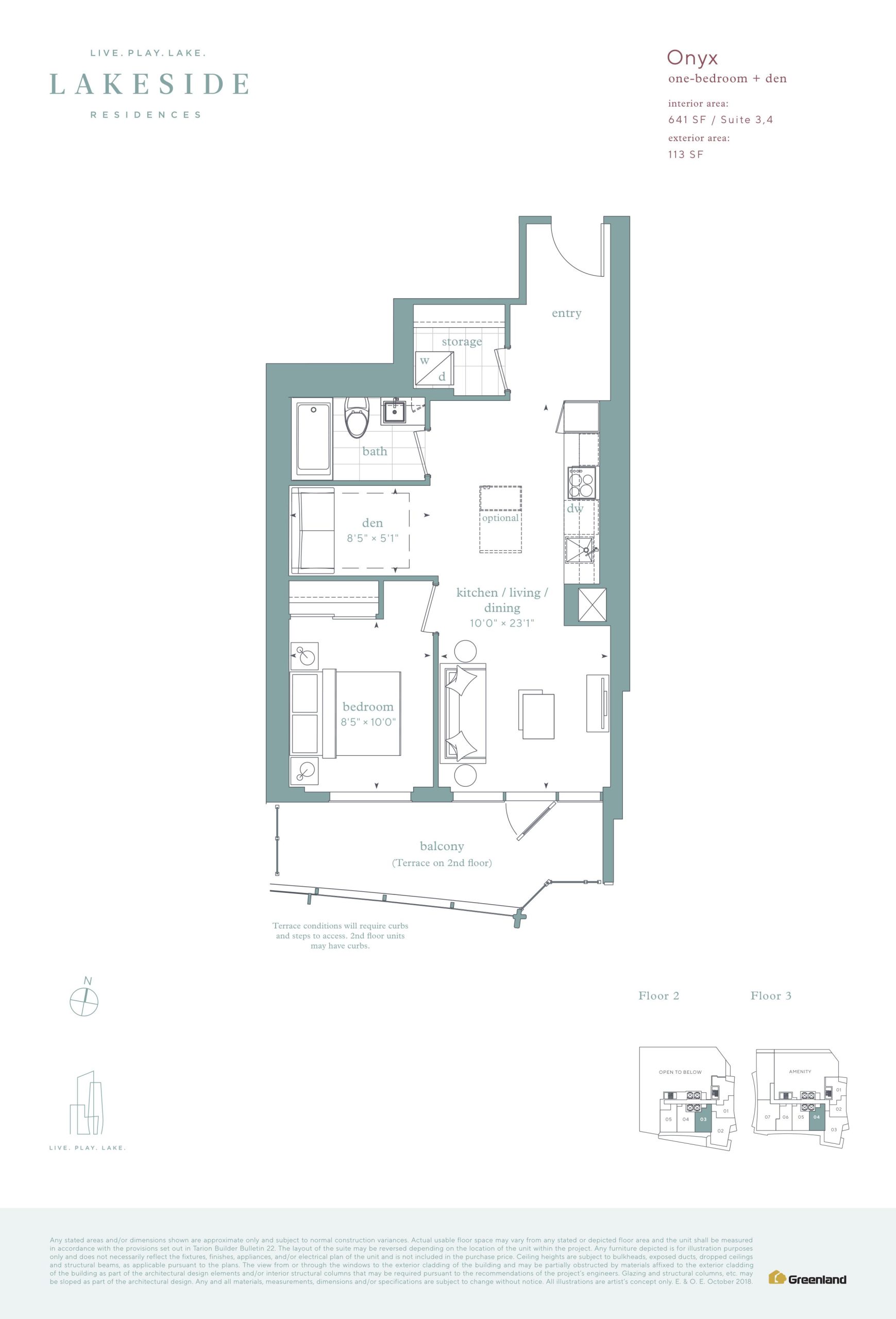 Onyx floor plan