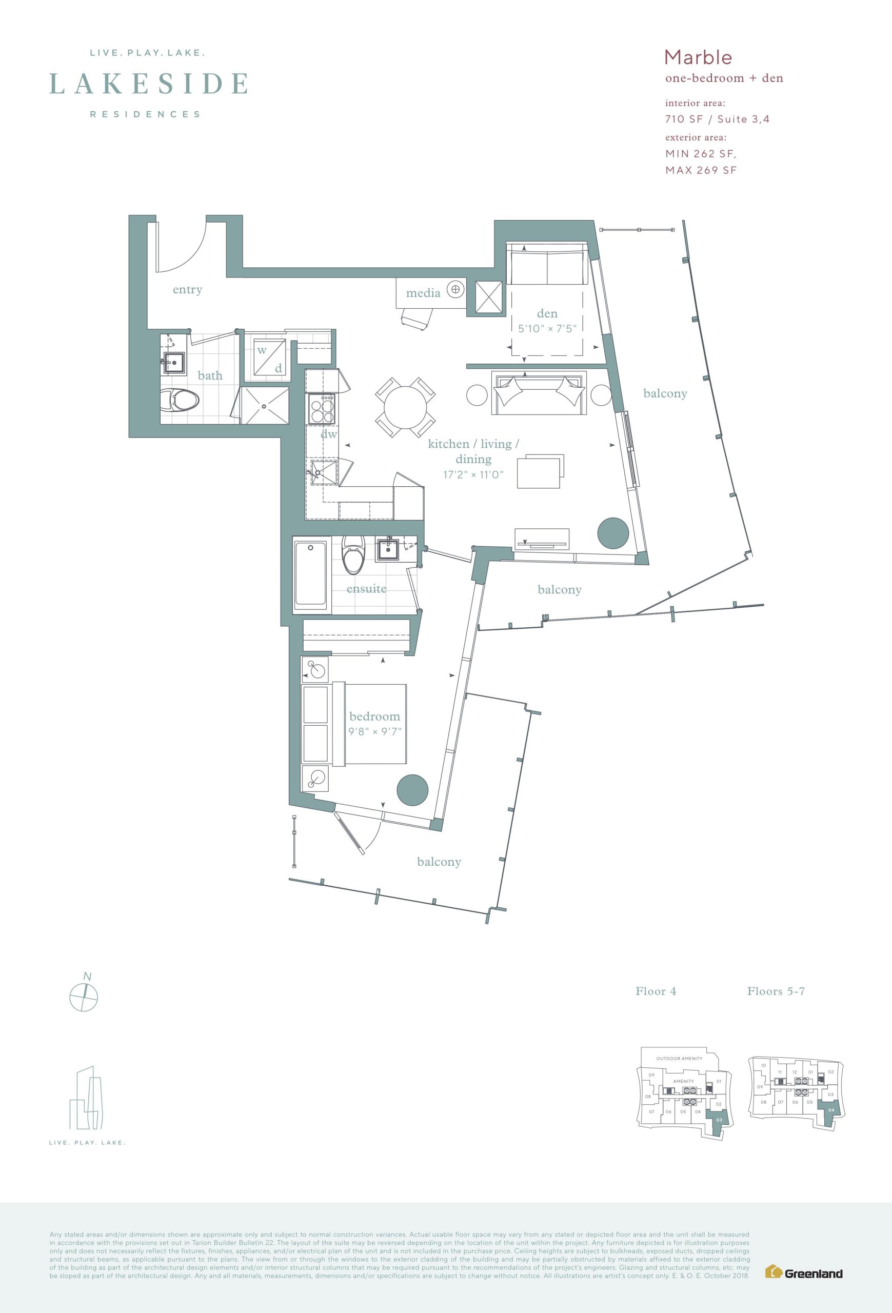 Marble floor plan