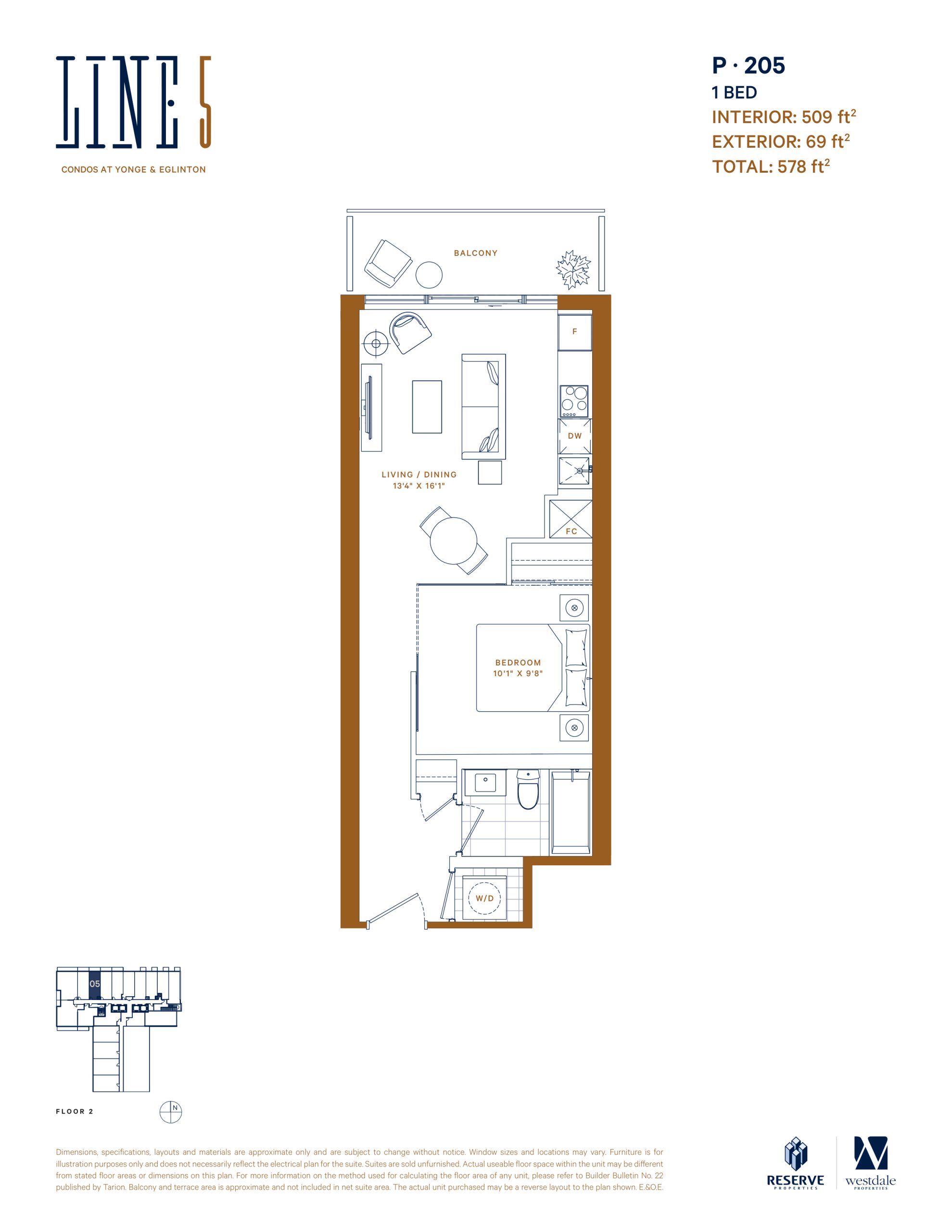 P-205 floor plan
