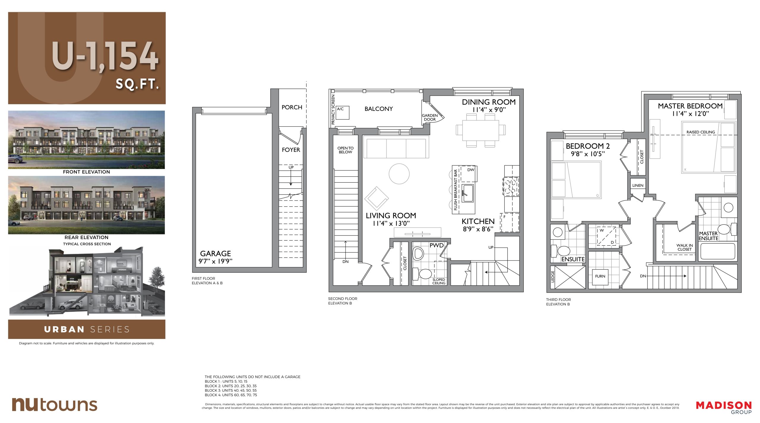 U-1154 floor plan