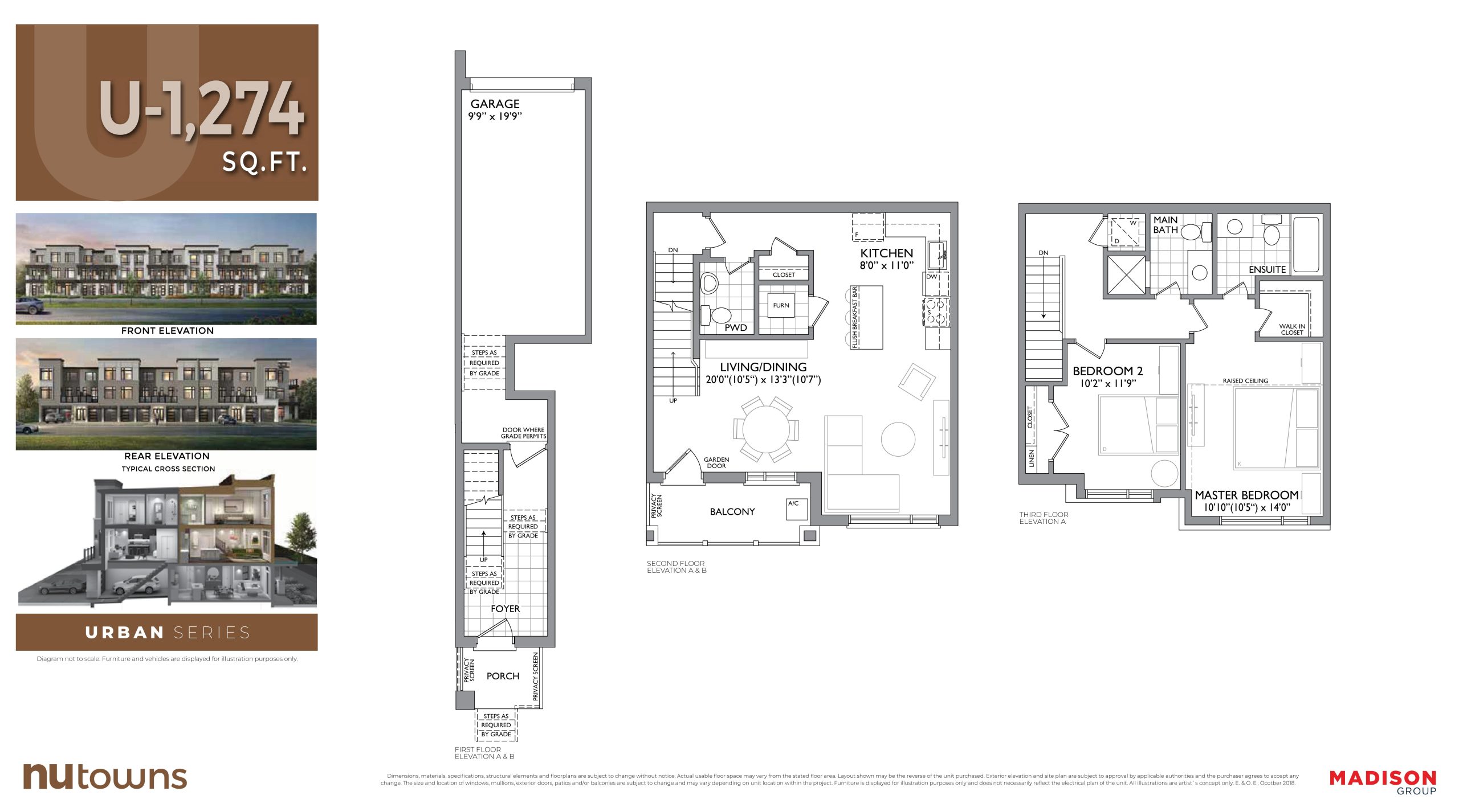 U-1274 floor plan