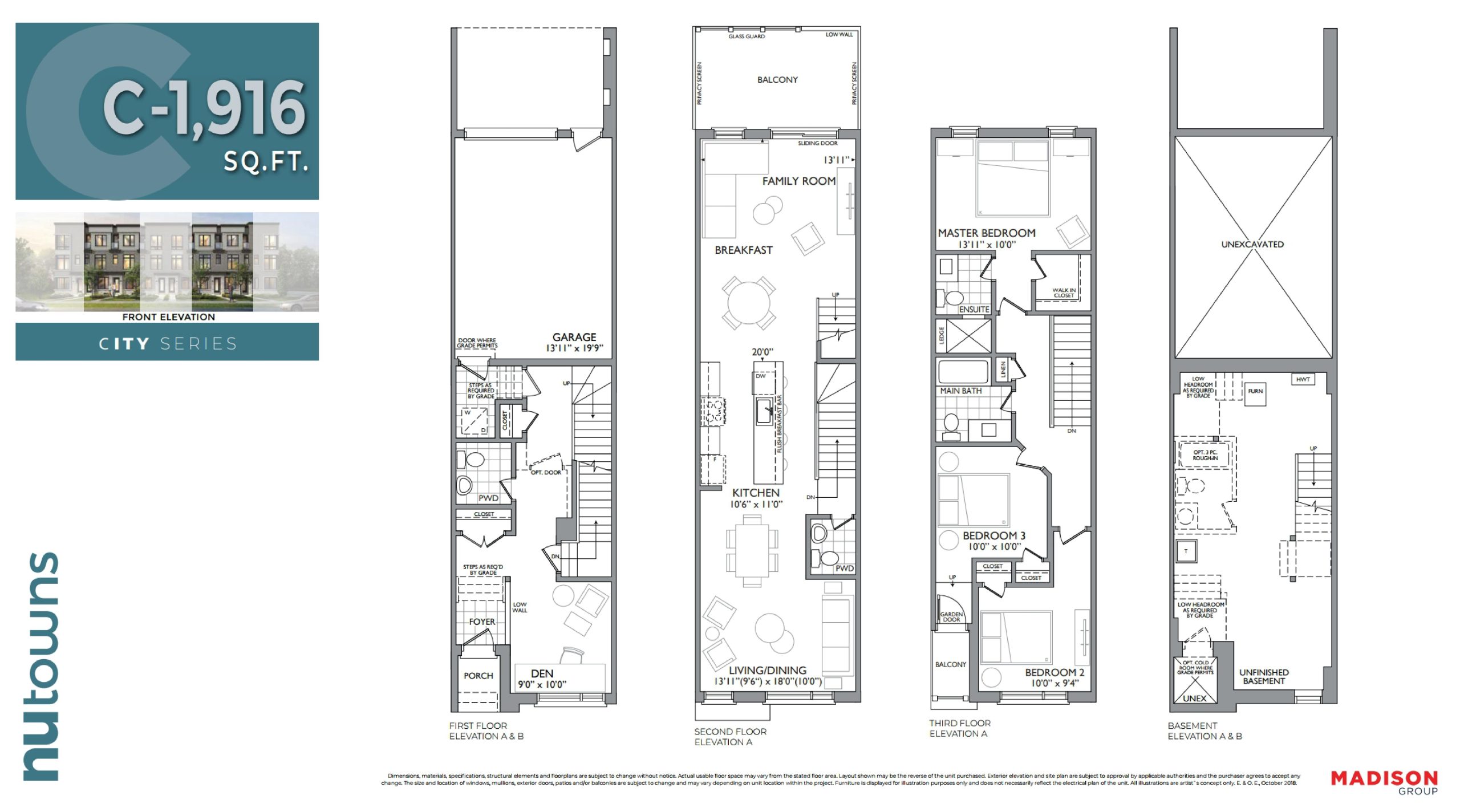 C-1916 floor plan