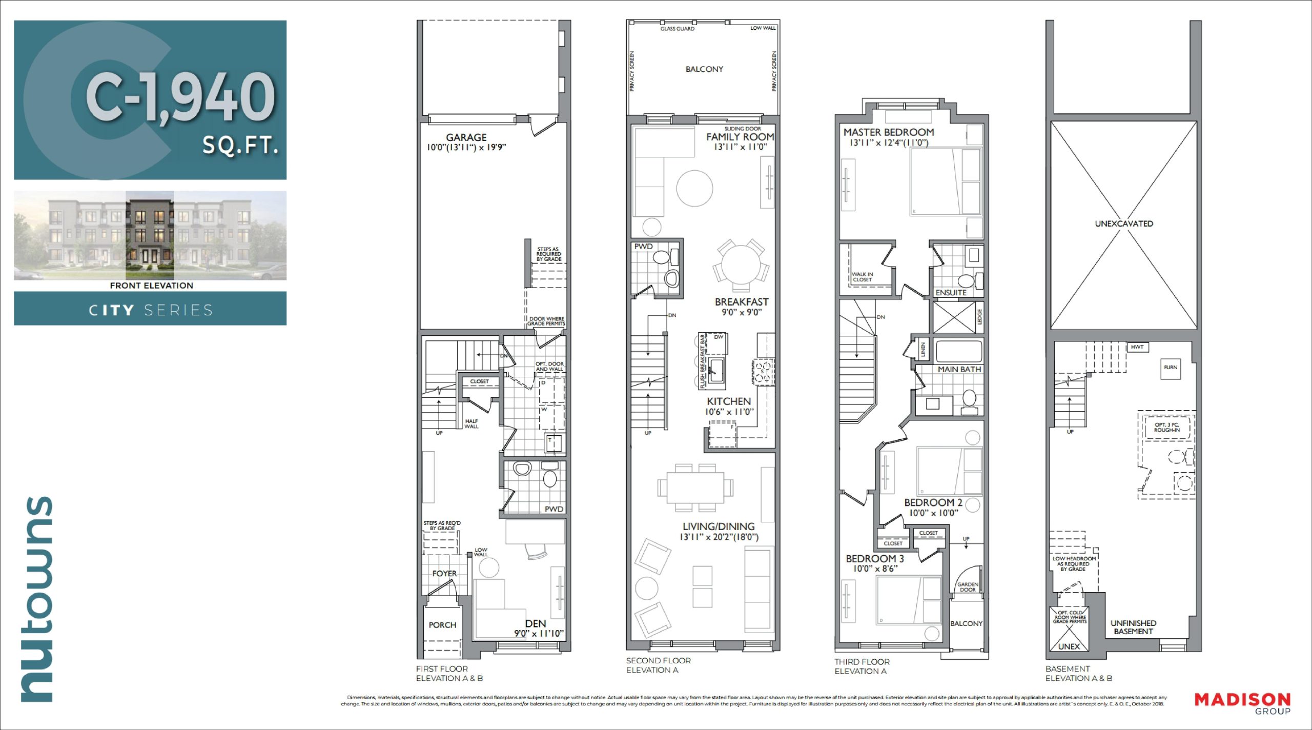 C-1940 floor plan
