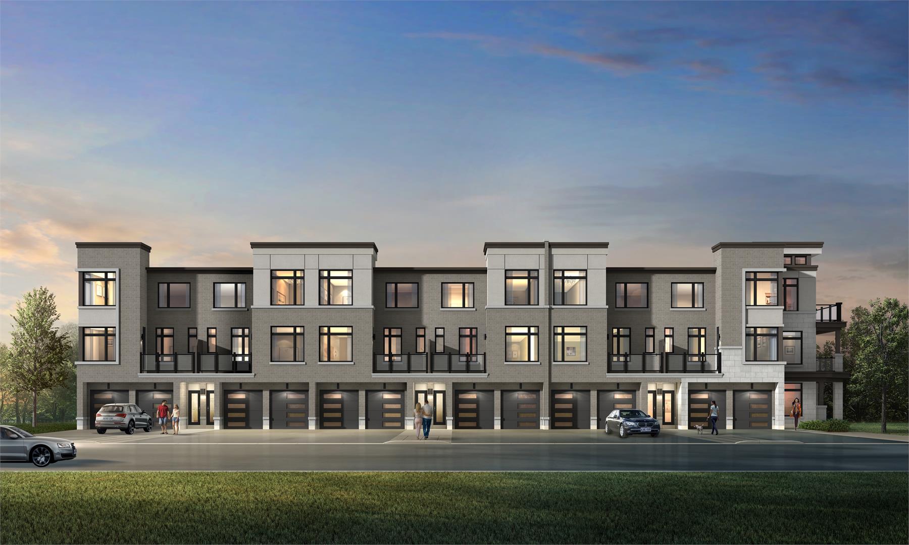 NuTowns in Pickering — rendering 2