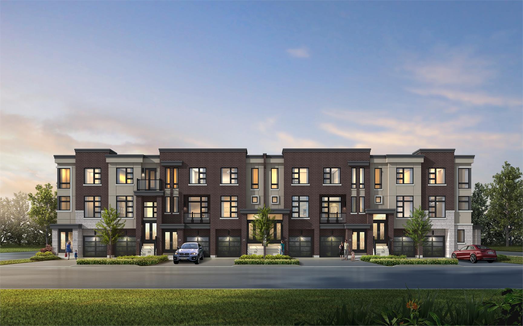 NuTowns in Pickering — rendering 4