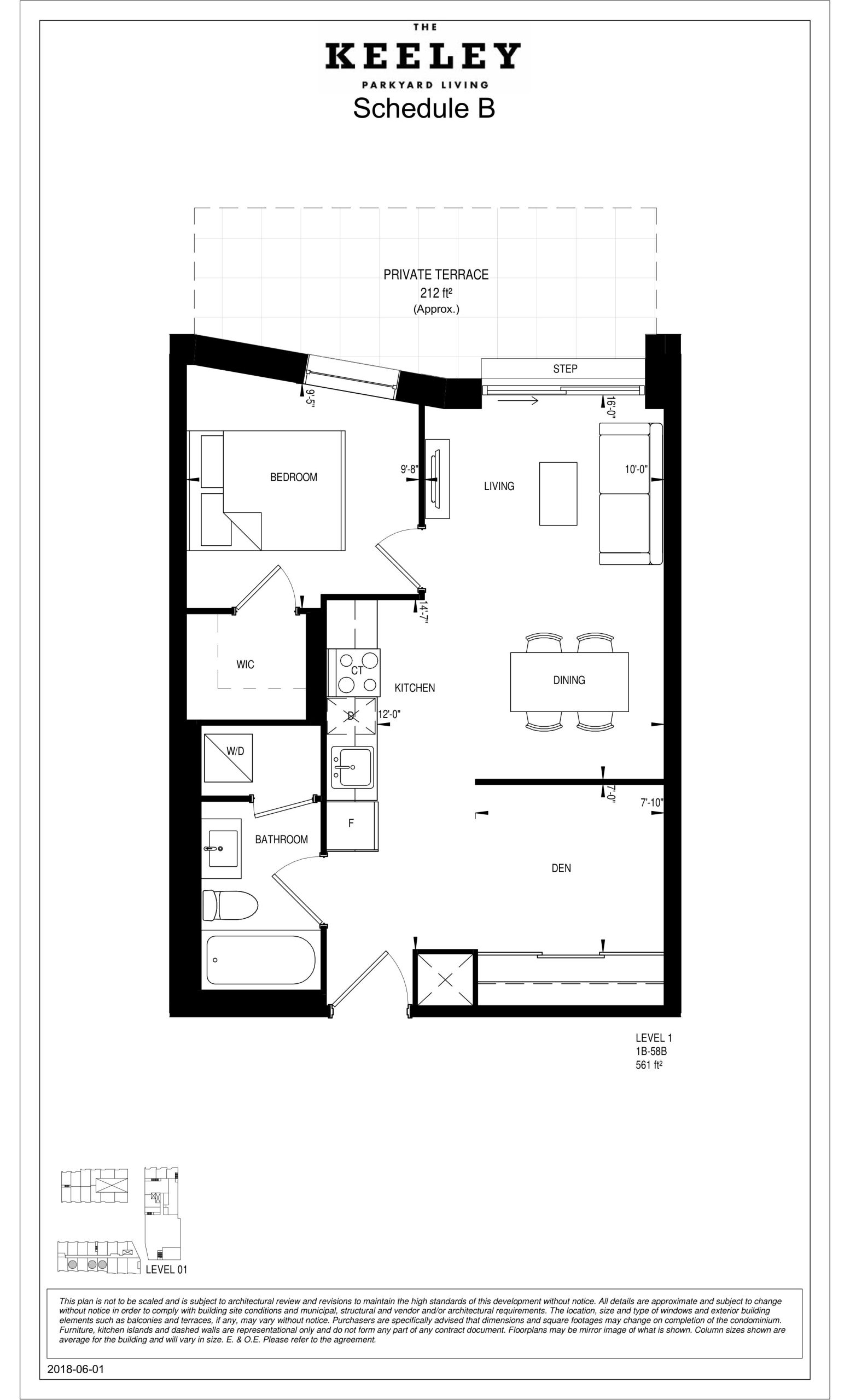 1B-58B floor plan