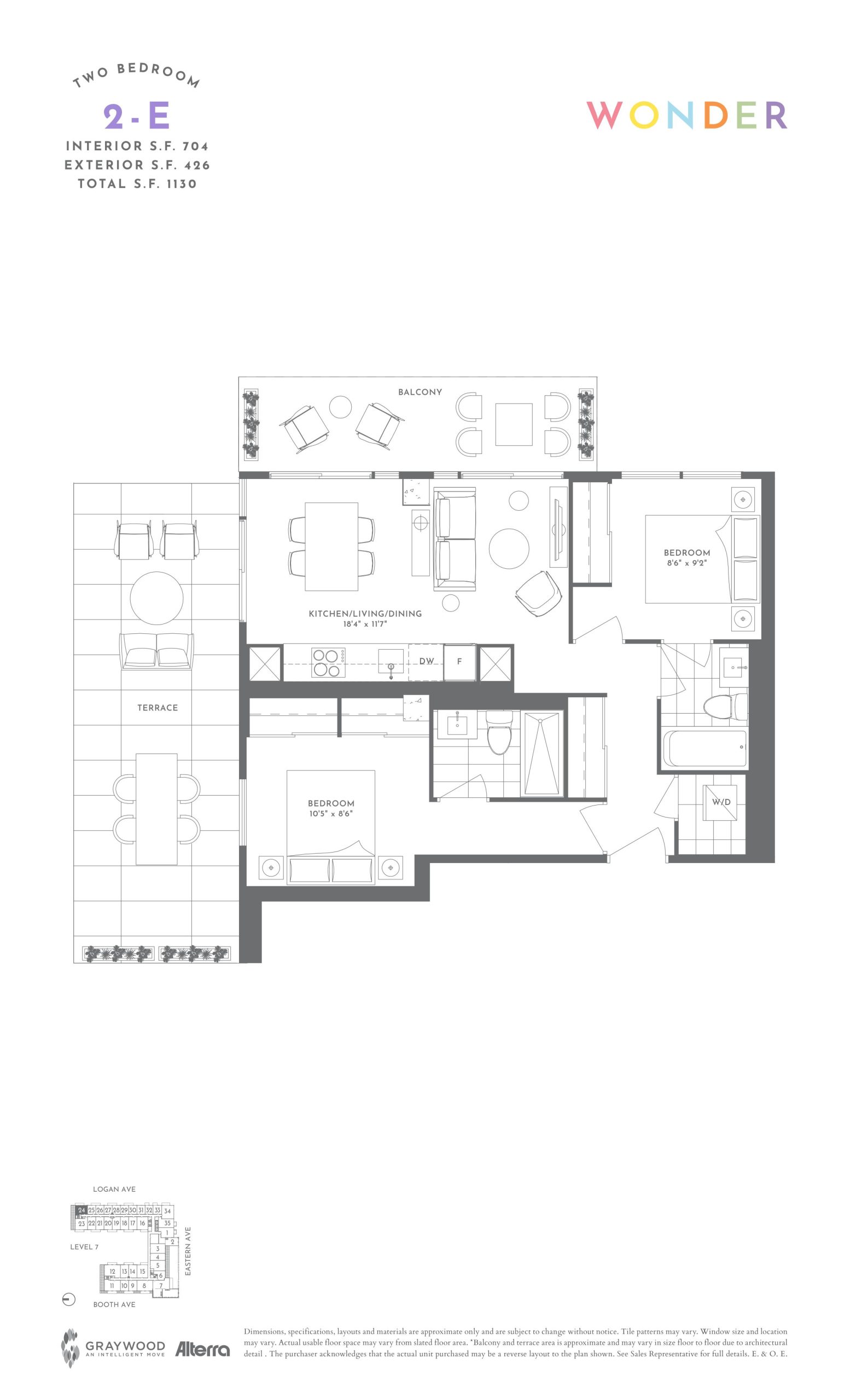 2-E floor plan