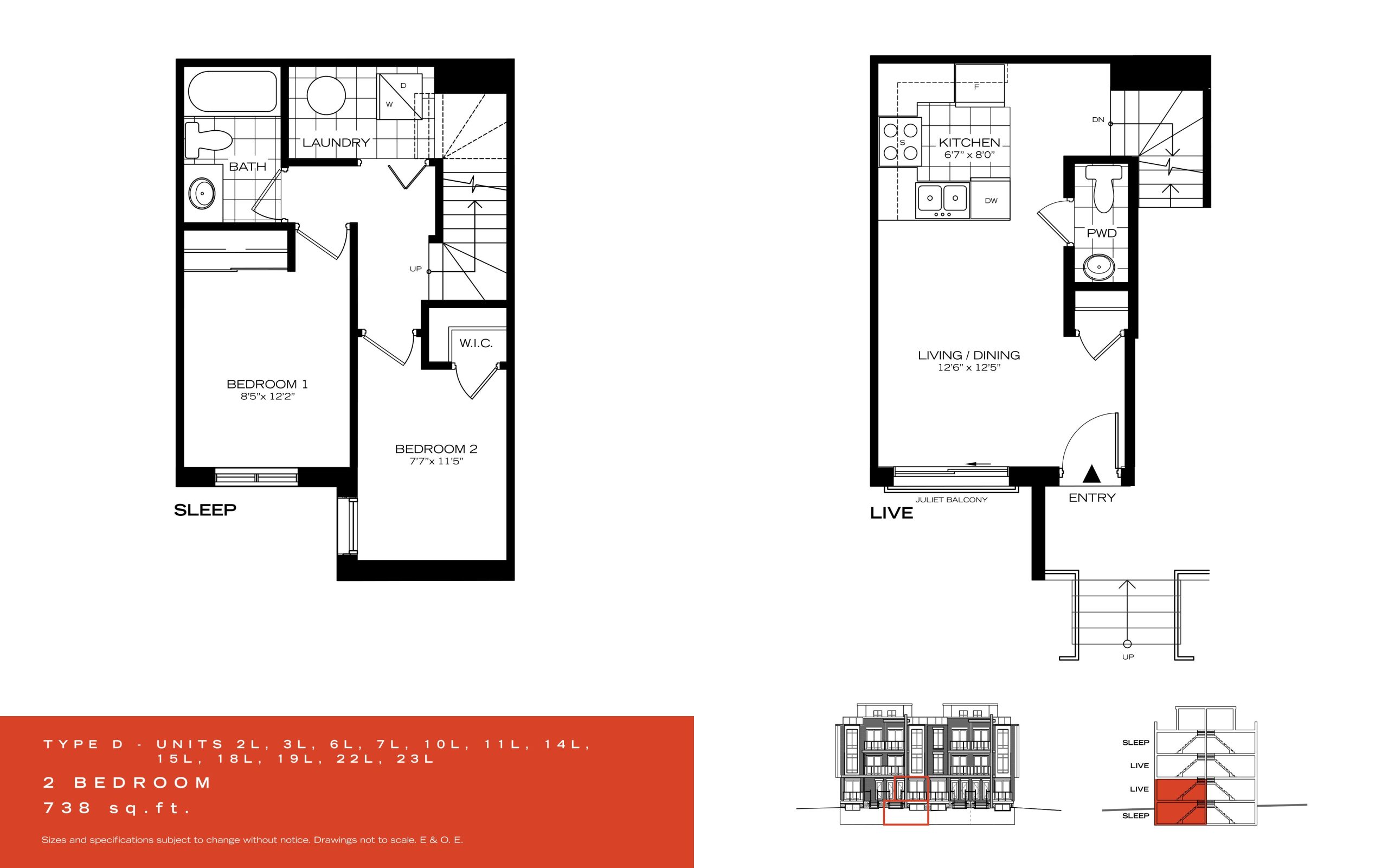 Type D floor plan