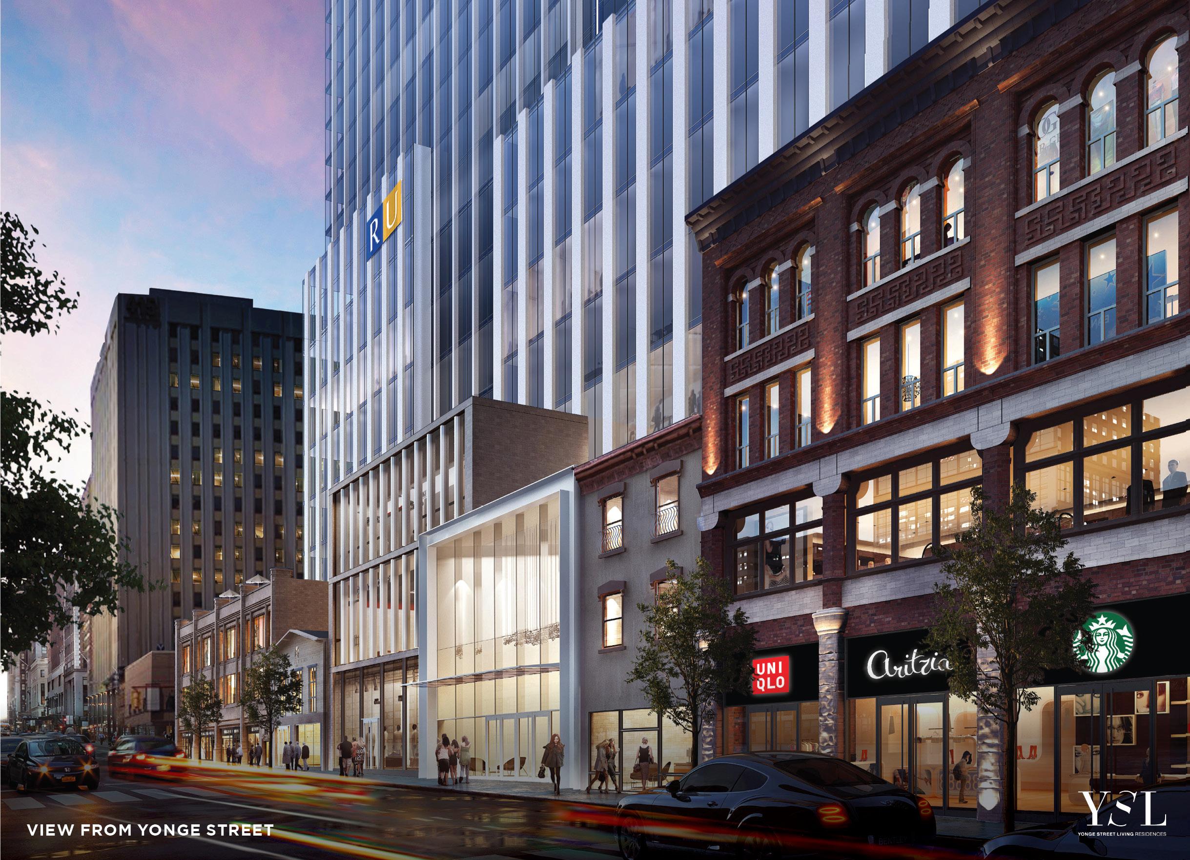 YSL Residences in Toronto — rendering 4