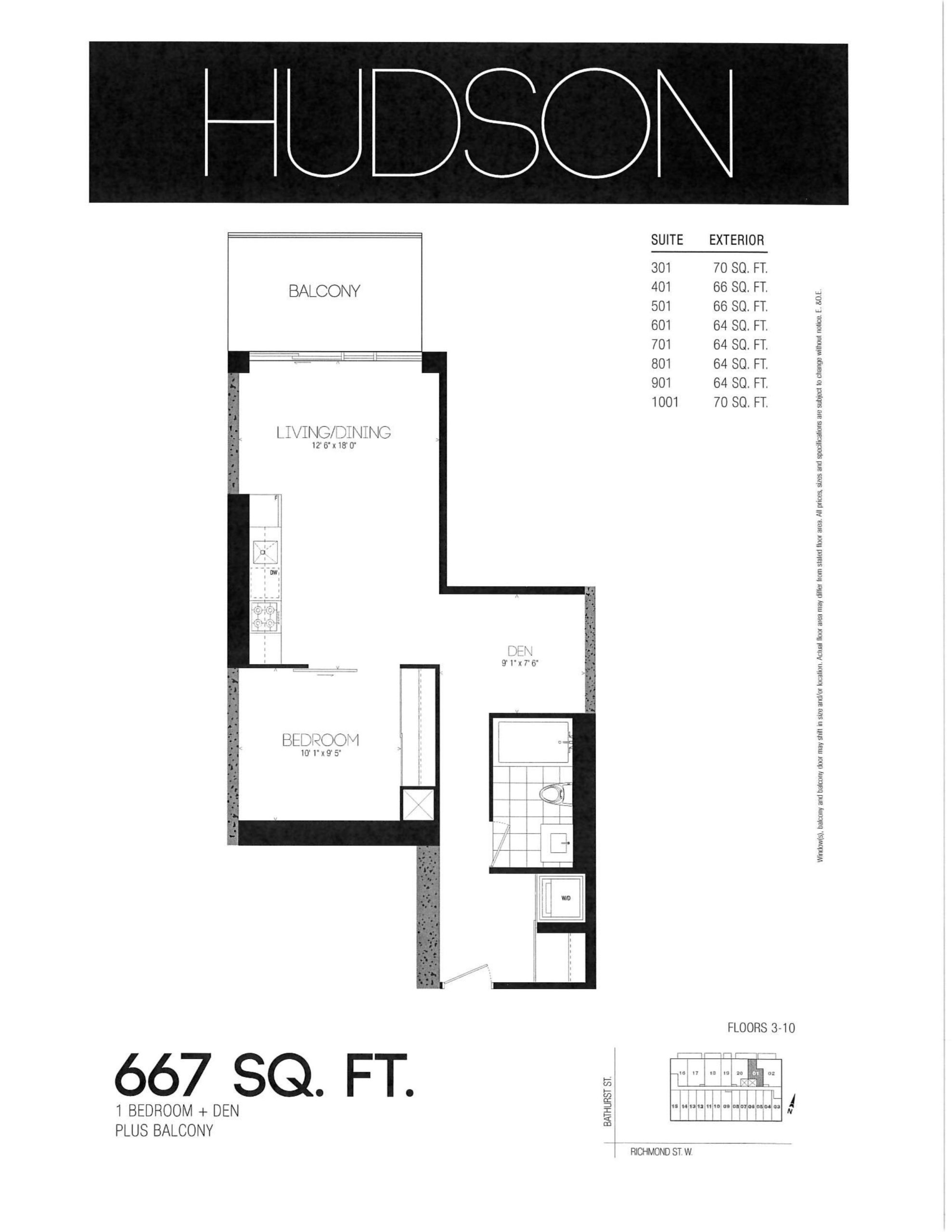 Hudson floor plan