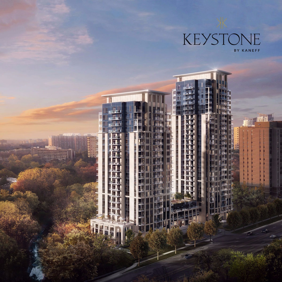 Keystone Condos in Mississauga — rendering 3