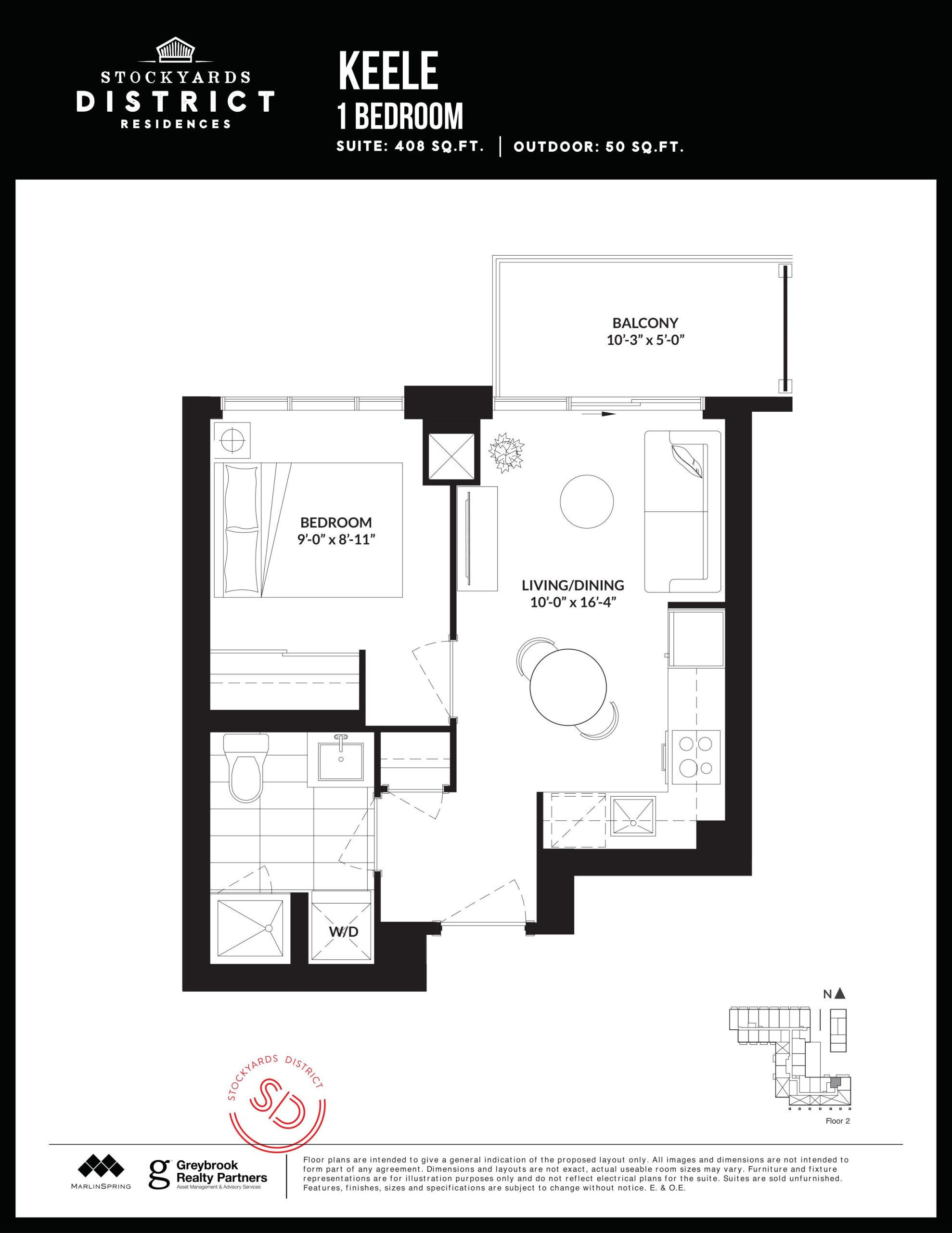 Keele floor plan