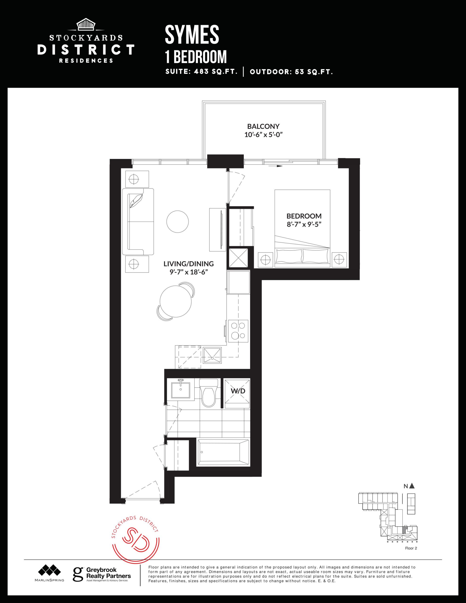 Symes floor plan