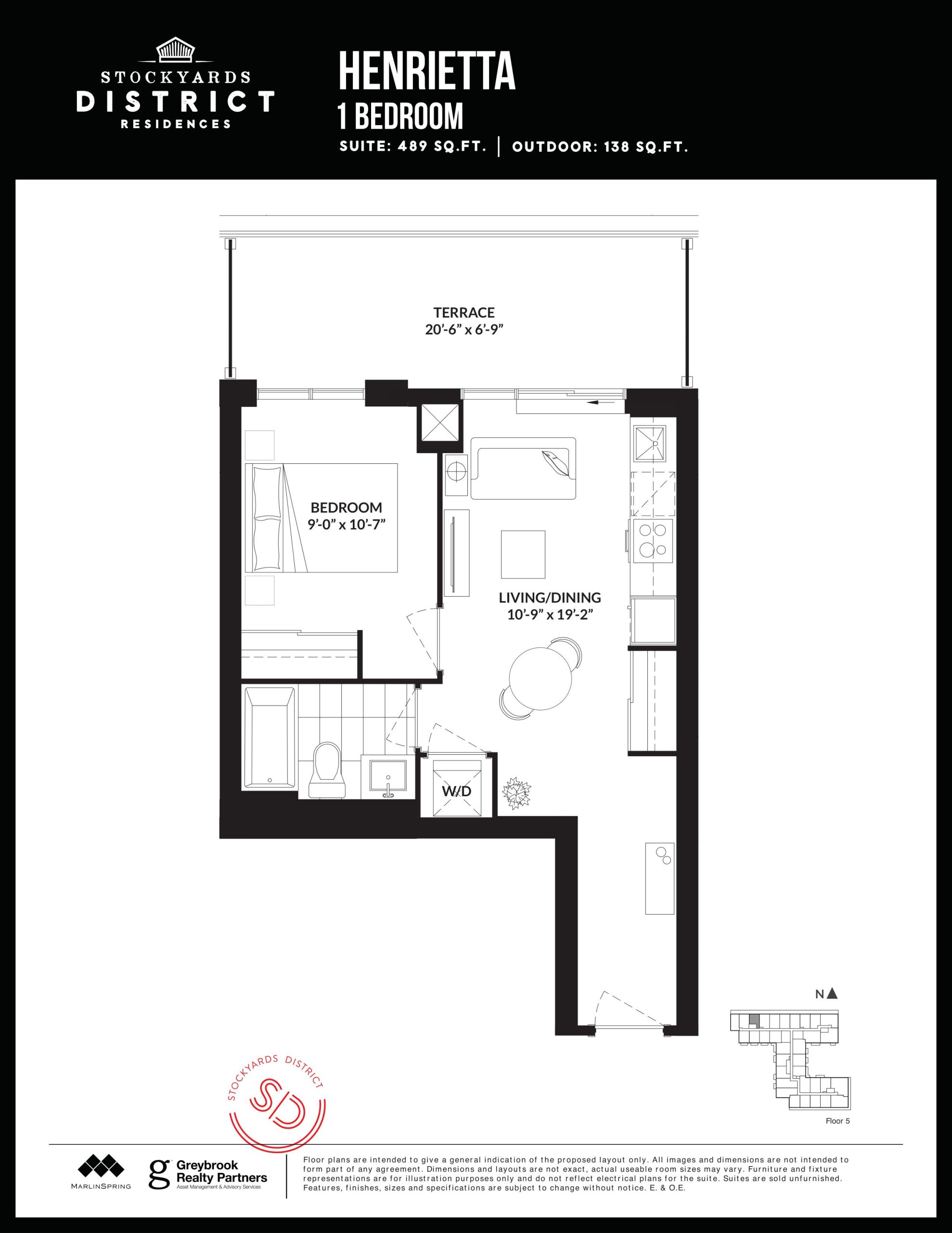 Henrietta floor plan