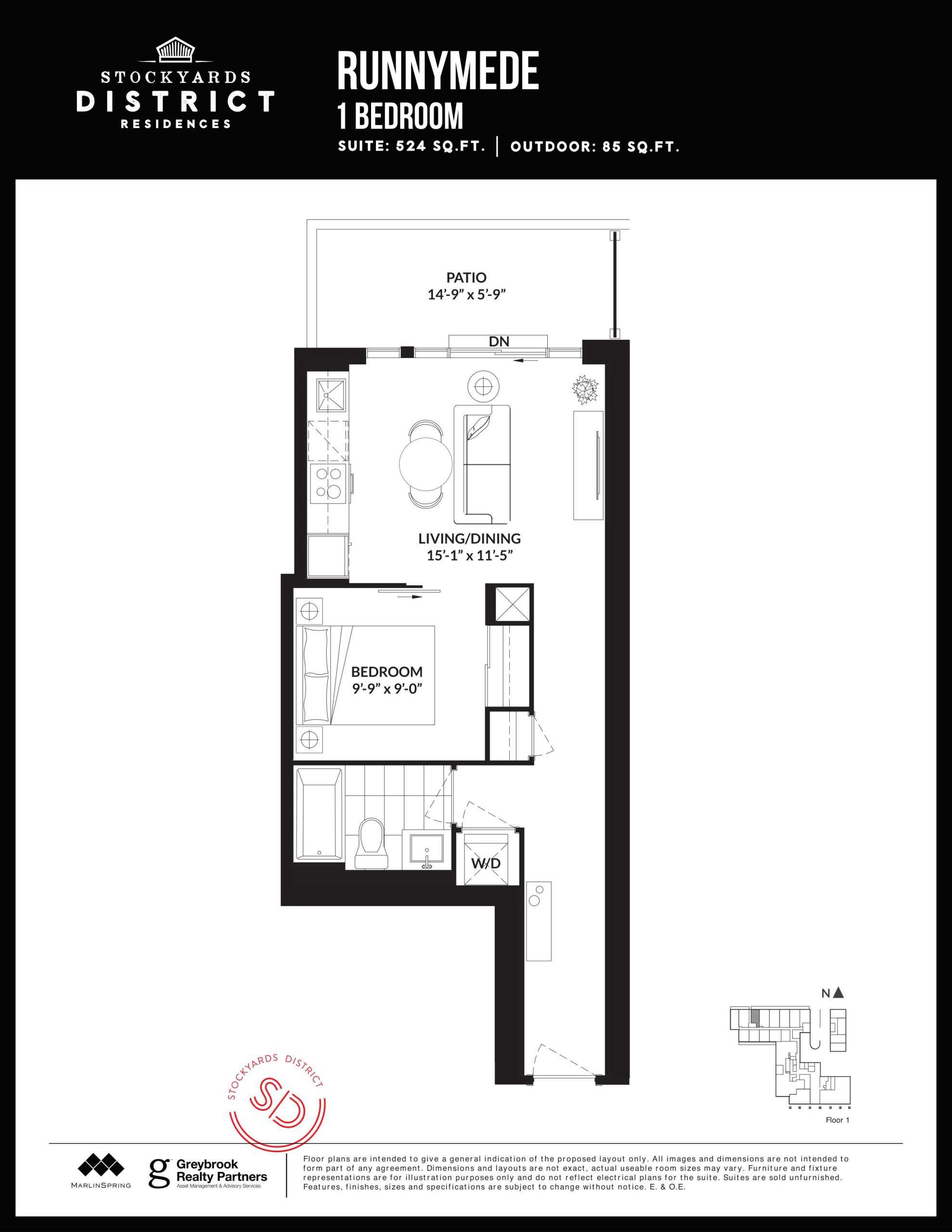 Runnymede floor plan