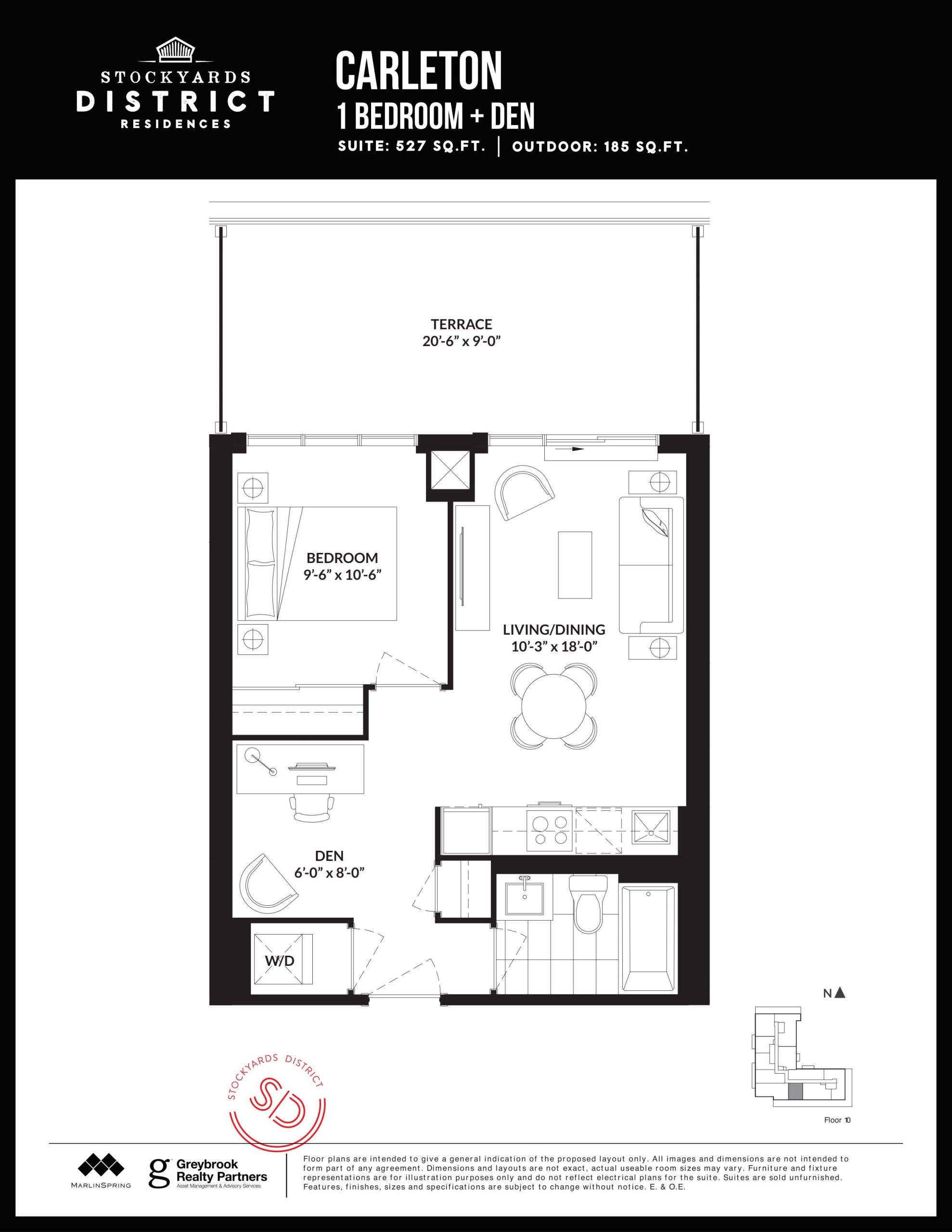 Carleton floor plan