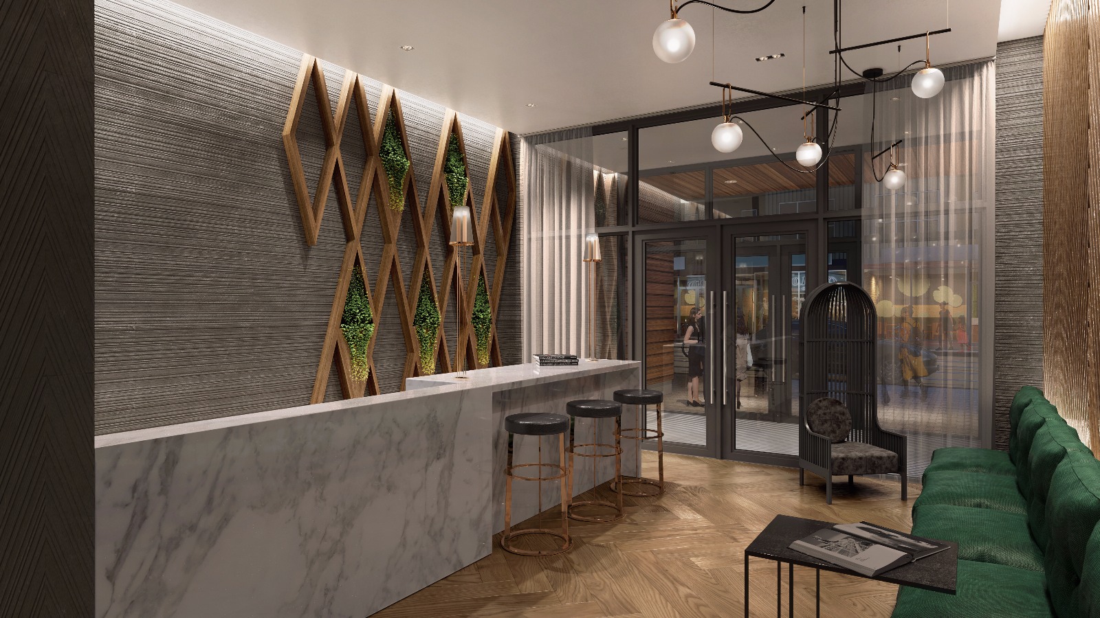 The Poet in Toronto — rendering 4