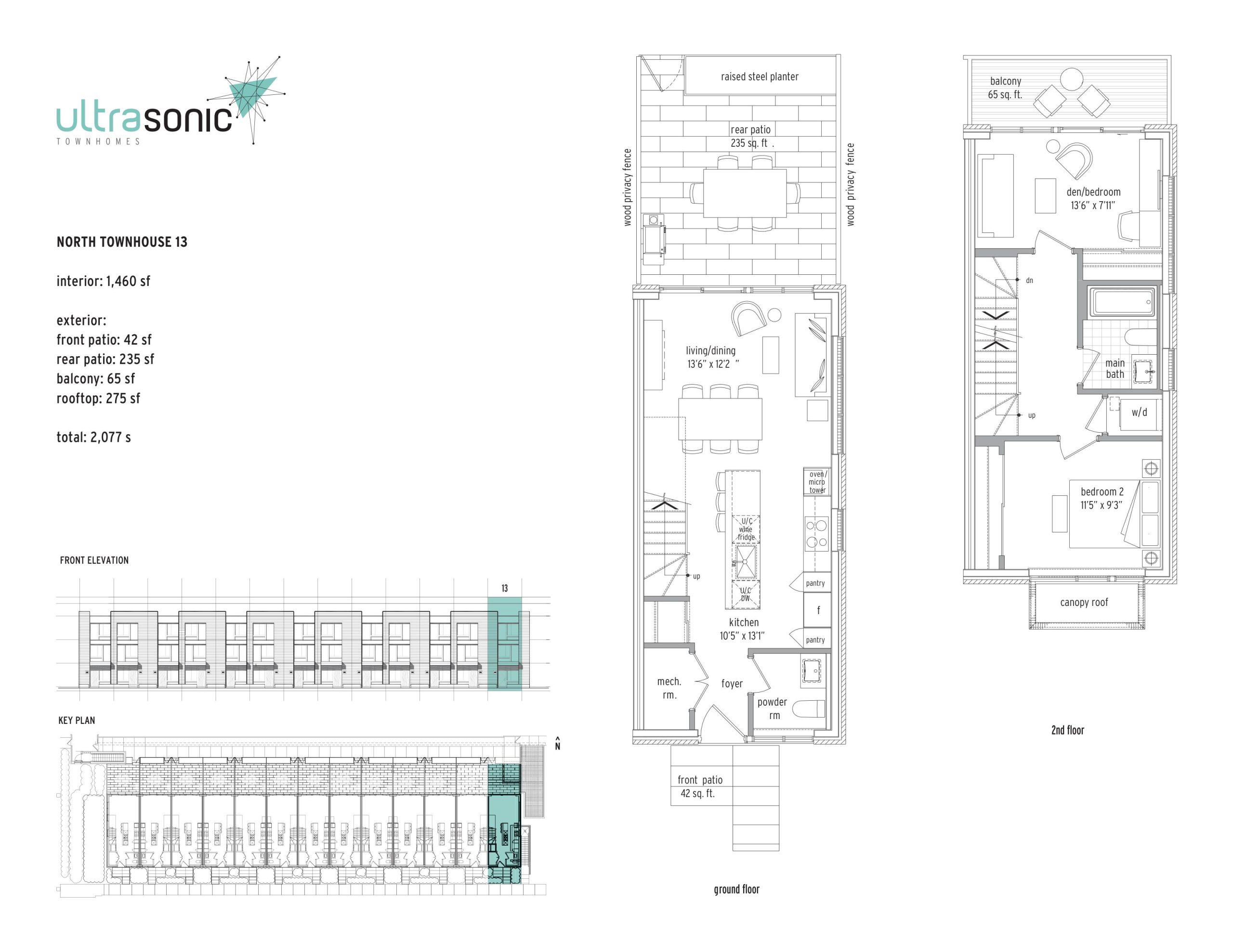 North Townhouse - 13 (1/2) floor plan