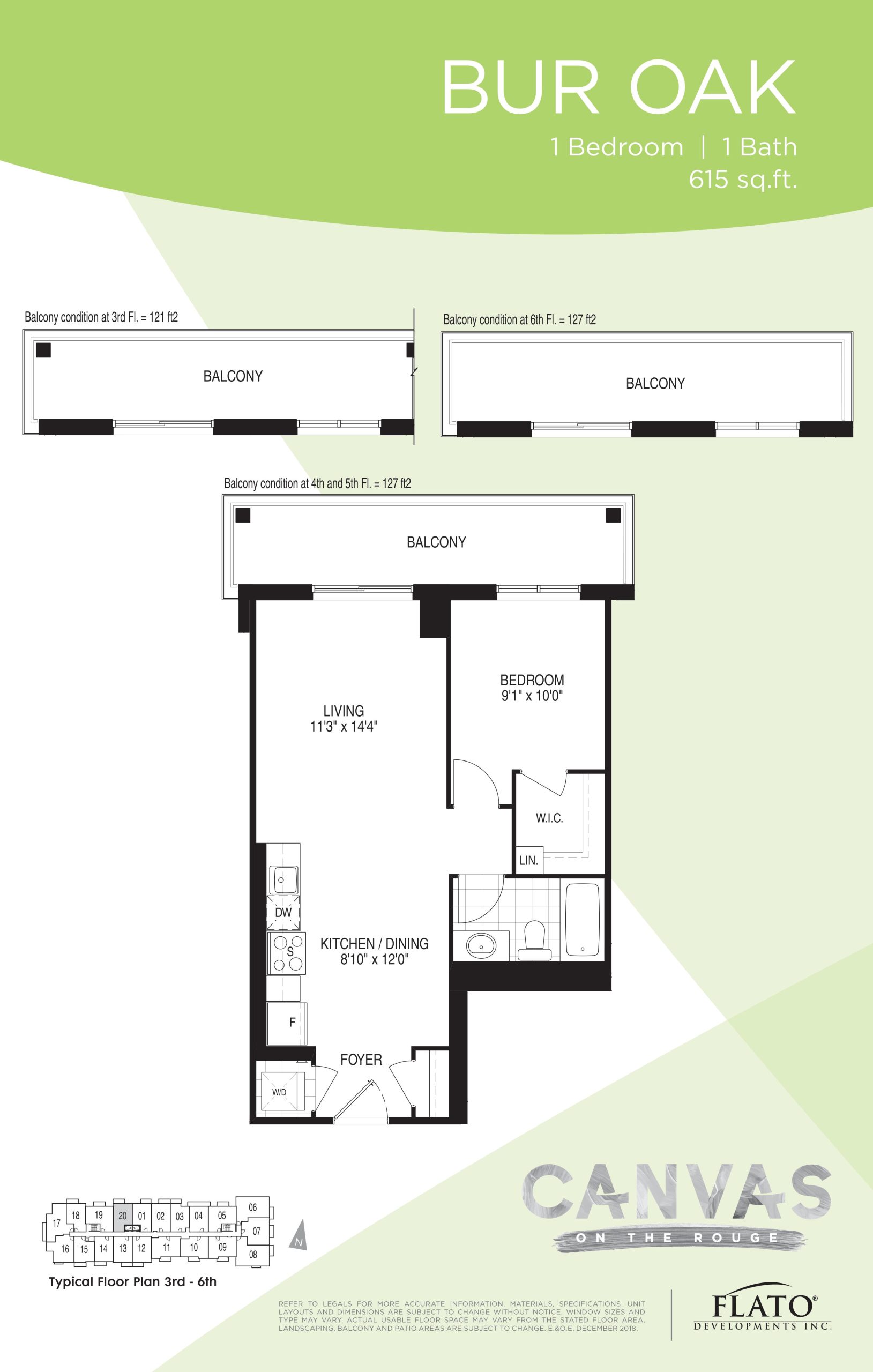 Bur Oak floor plan