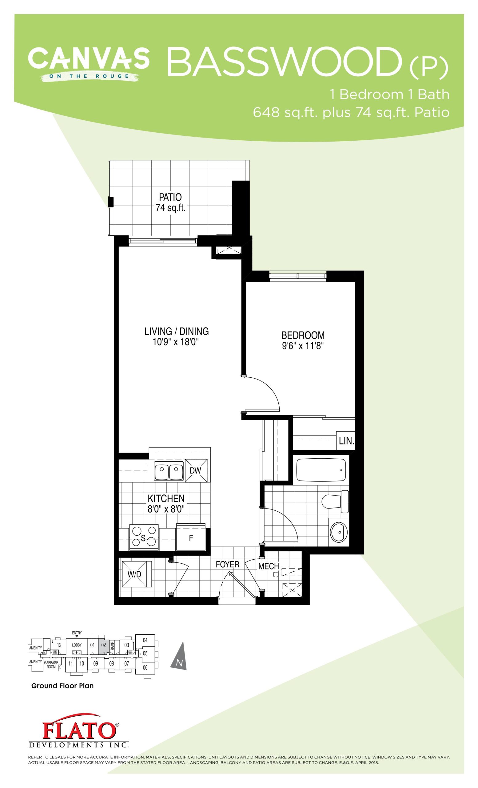 Basswood (P) floor plan