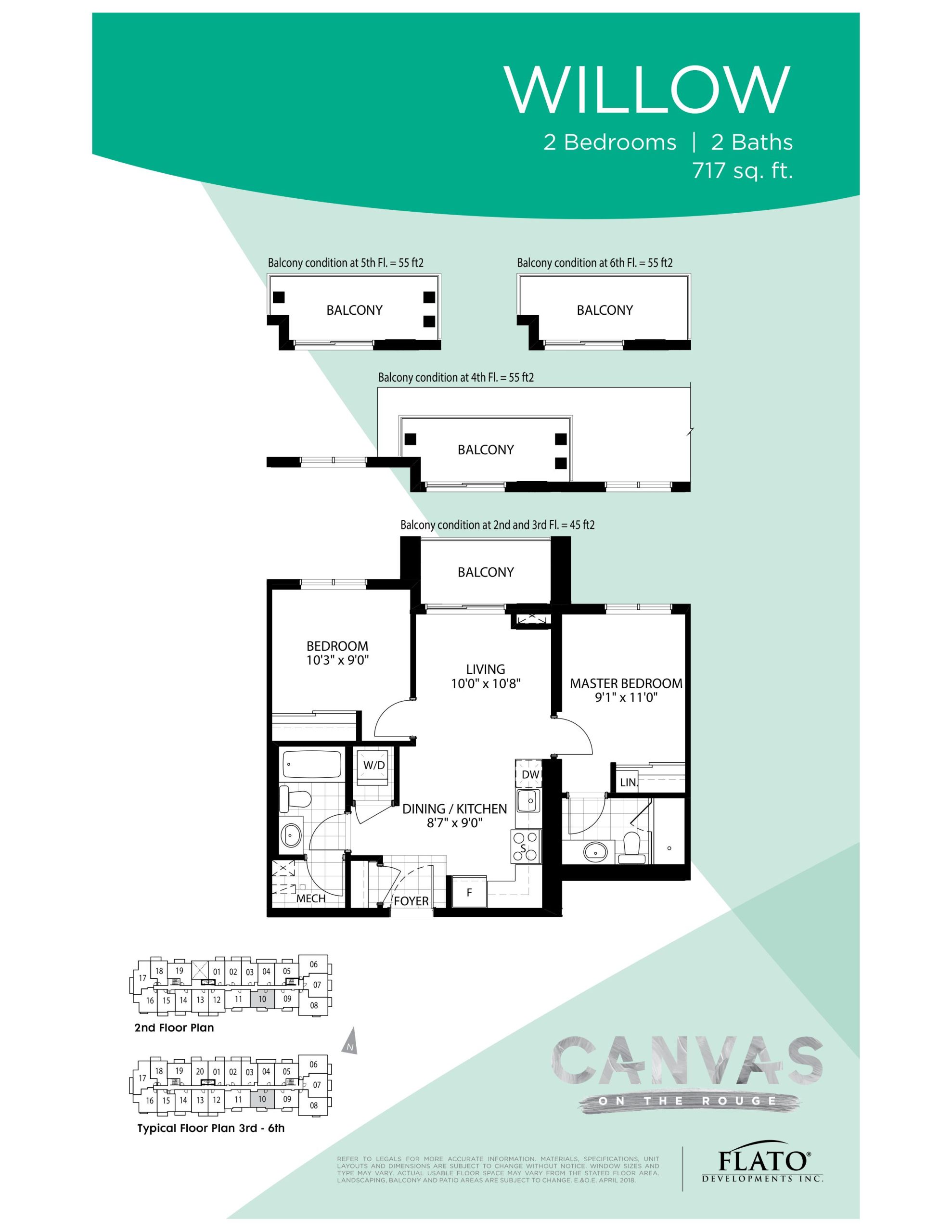 Willow floor plan