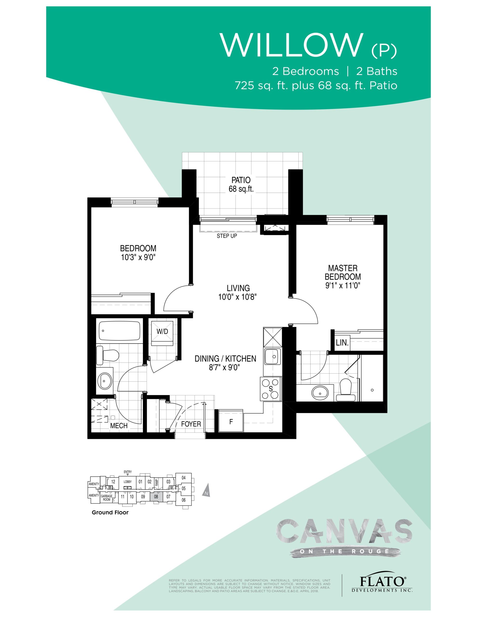 Willow (P) floor plan