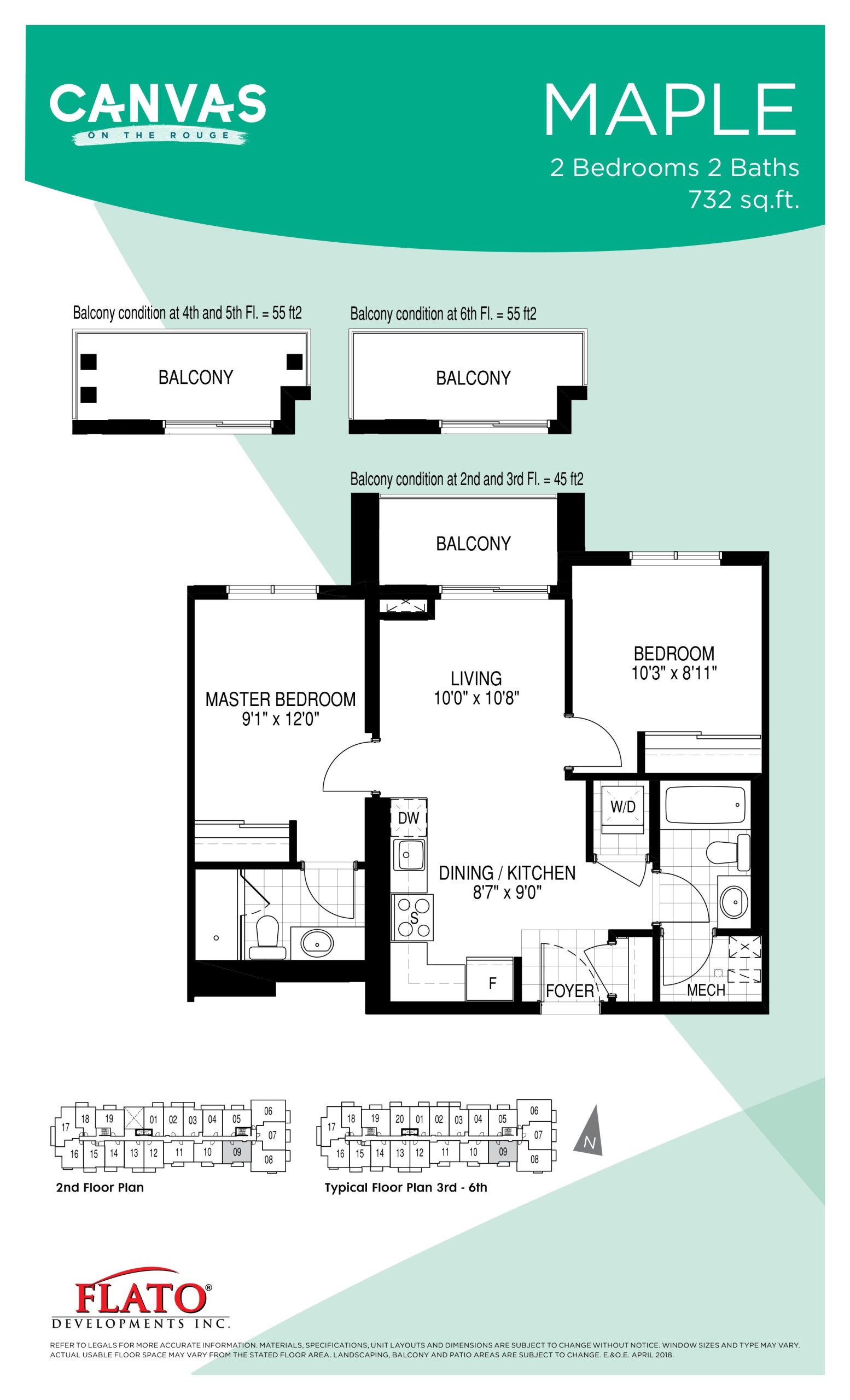 Maple floor plan