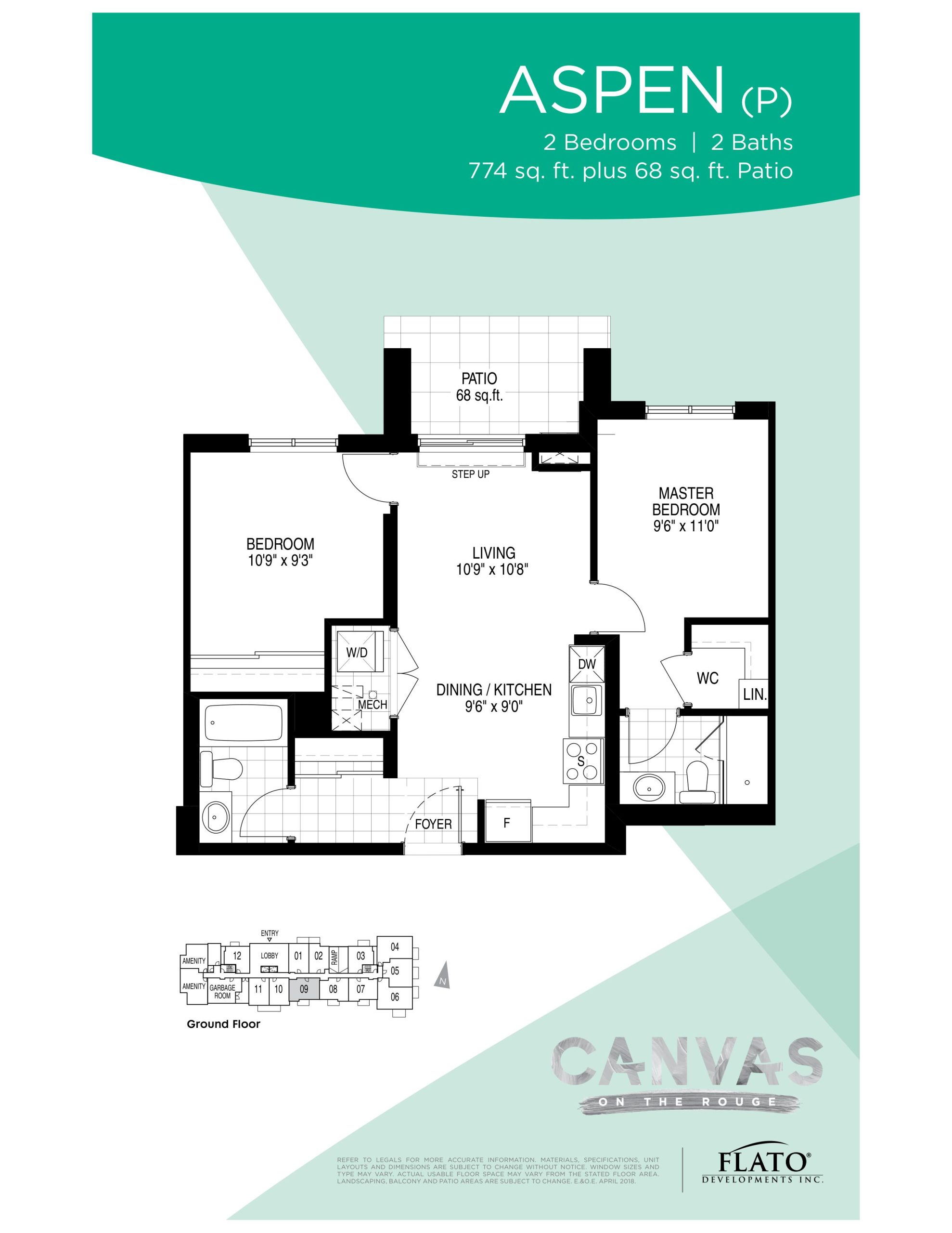 Aspen (P) floor plan