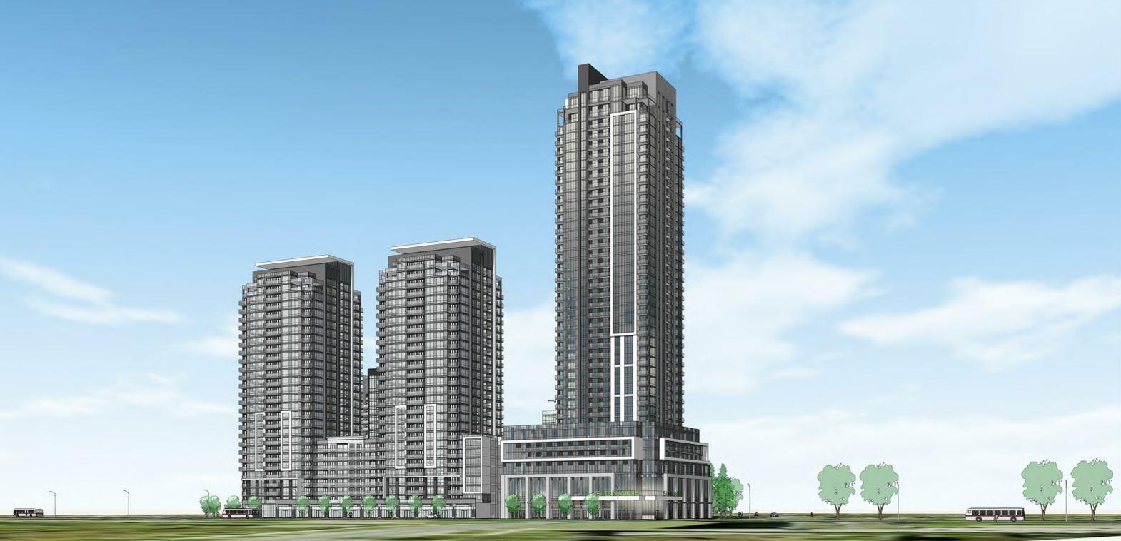 Tricycle Condos in Toronto — rendering 2