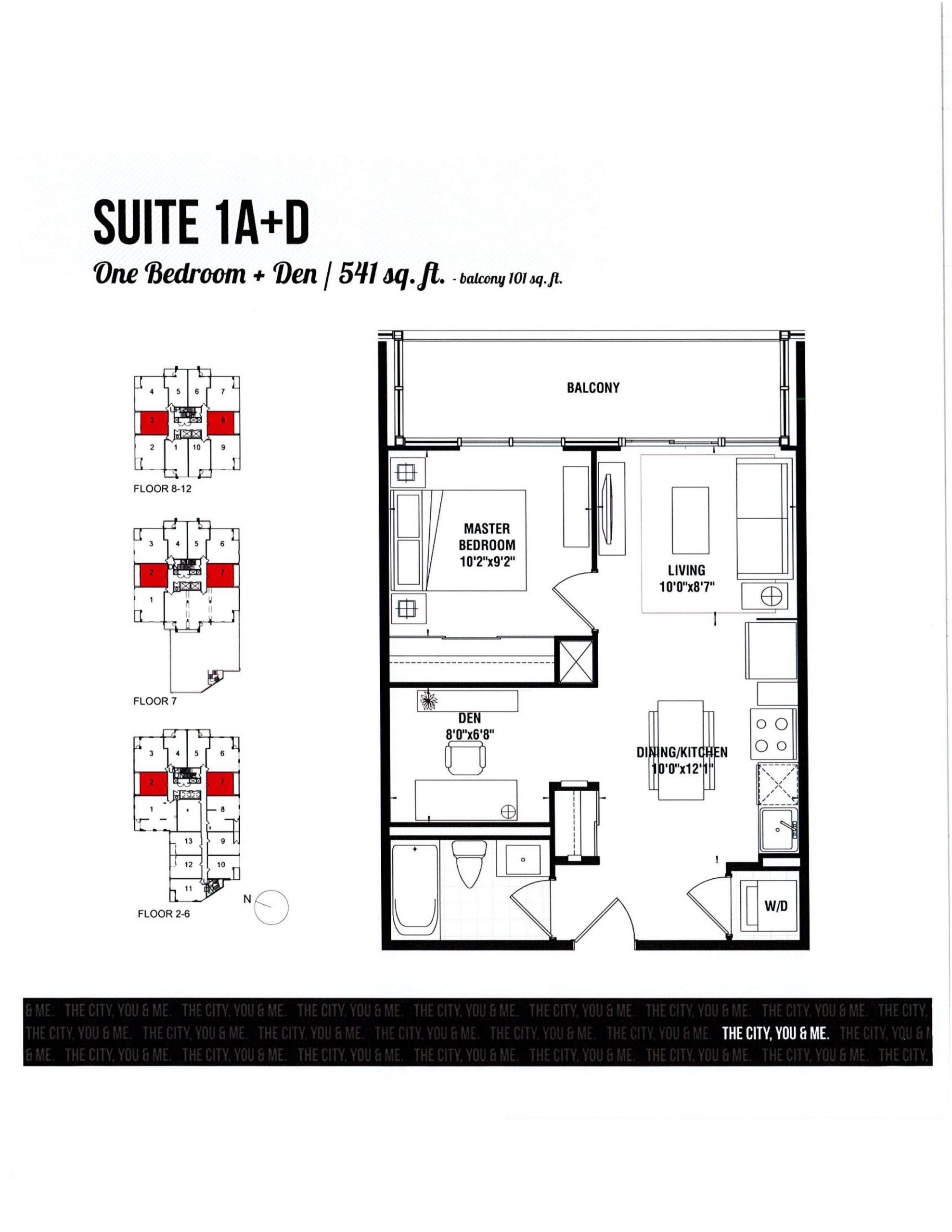 Suite 1A+D floor plan