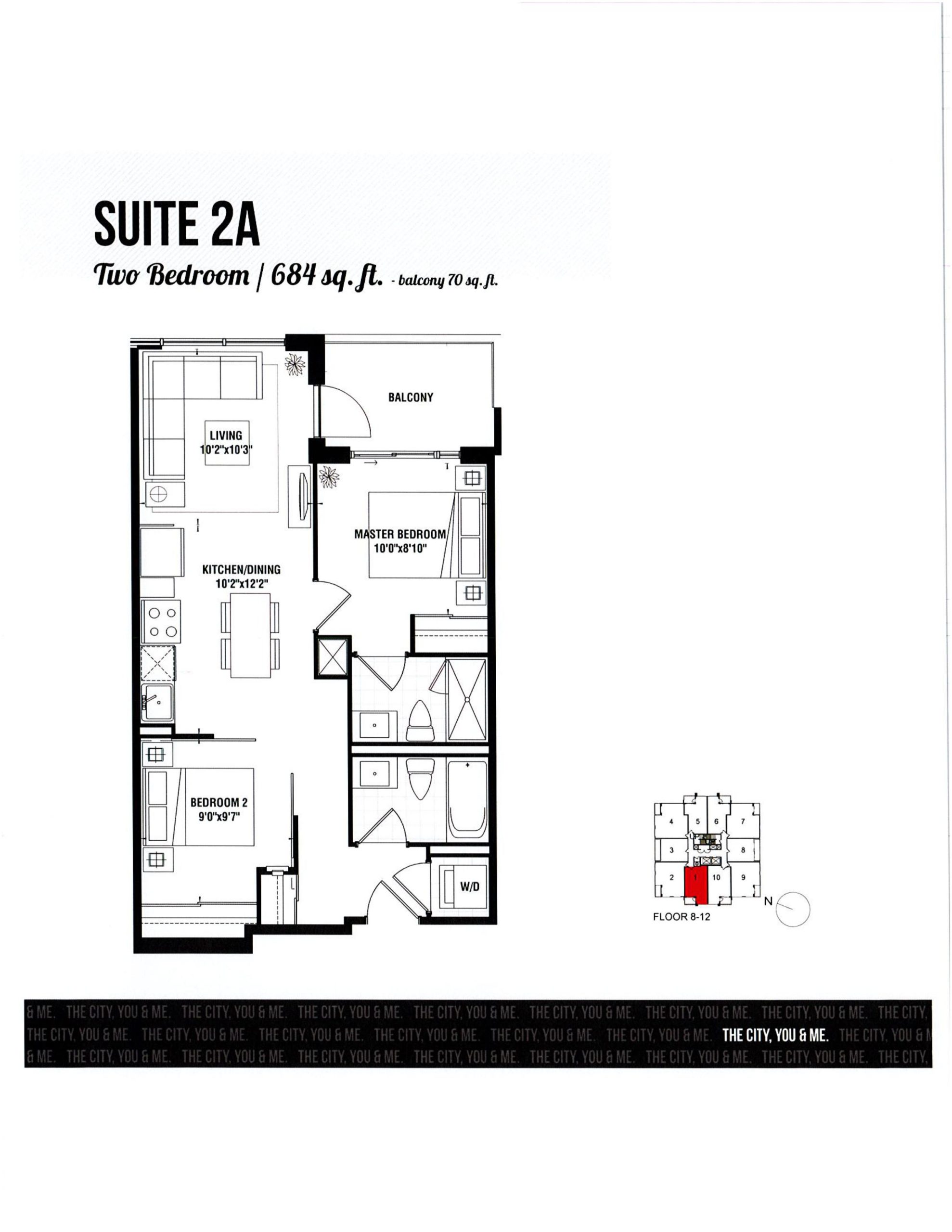 Suite 2A floor plan