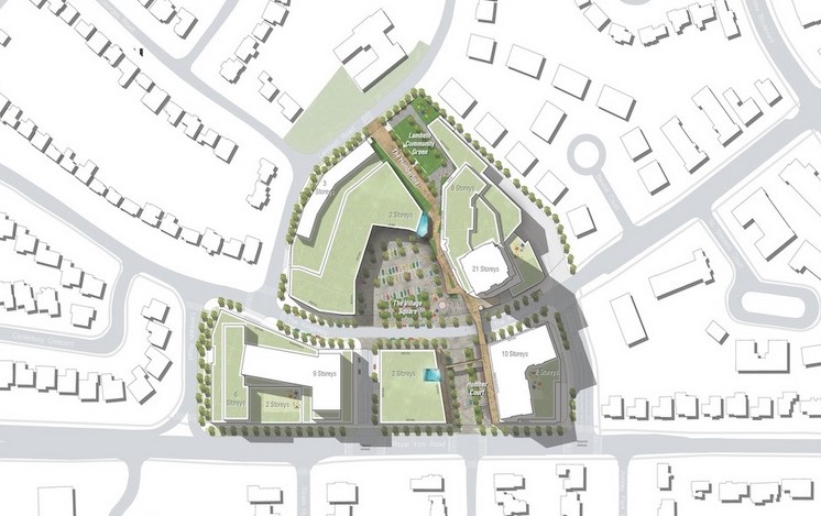 Humbertown Redevelopment in Toronto — rendering 12