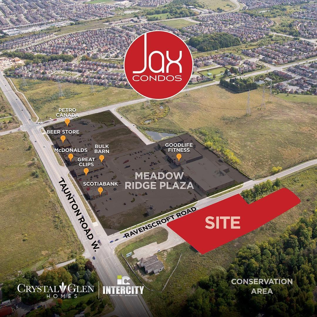 Jax Condos in Ajax — rendering 3