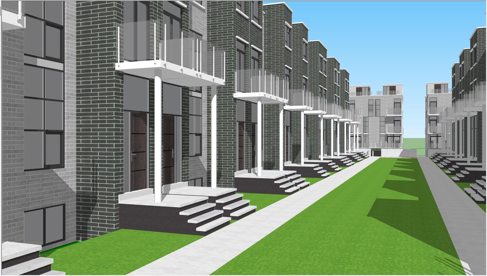 Old Kennedy Road in Markham — rendering 3